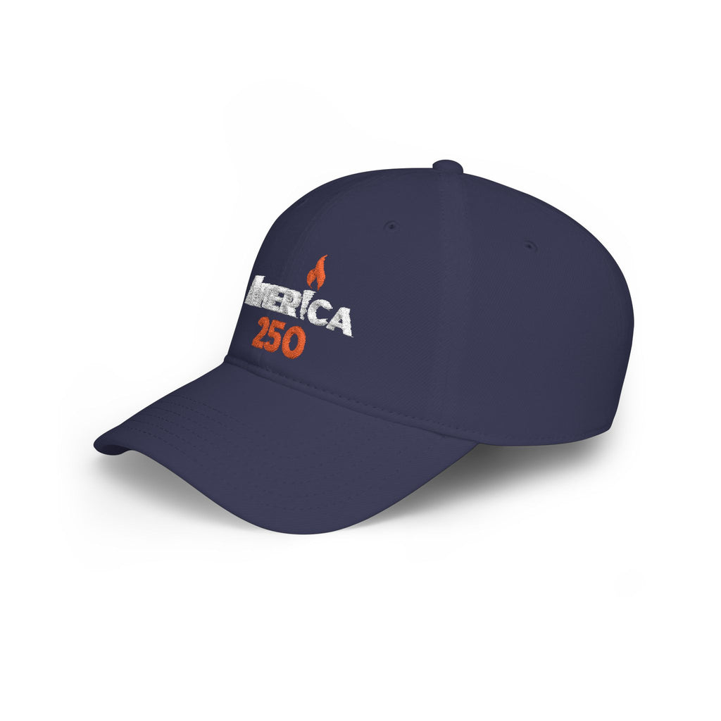 America 250 • Embroidered Low‑Profile Cap