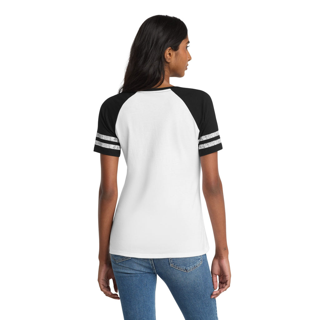 Women's "One Nation Under God" Patriotic V‑Neck Tee
