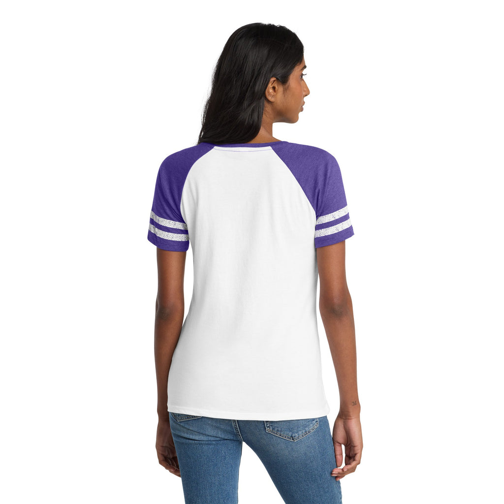 Women's "One Nation Under God" Patriotic V‑Neck Tee