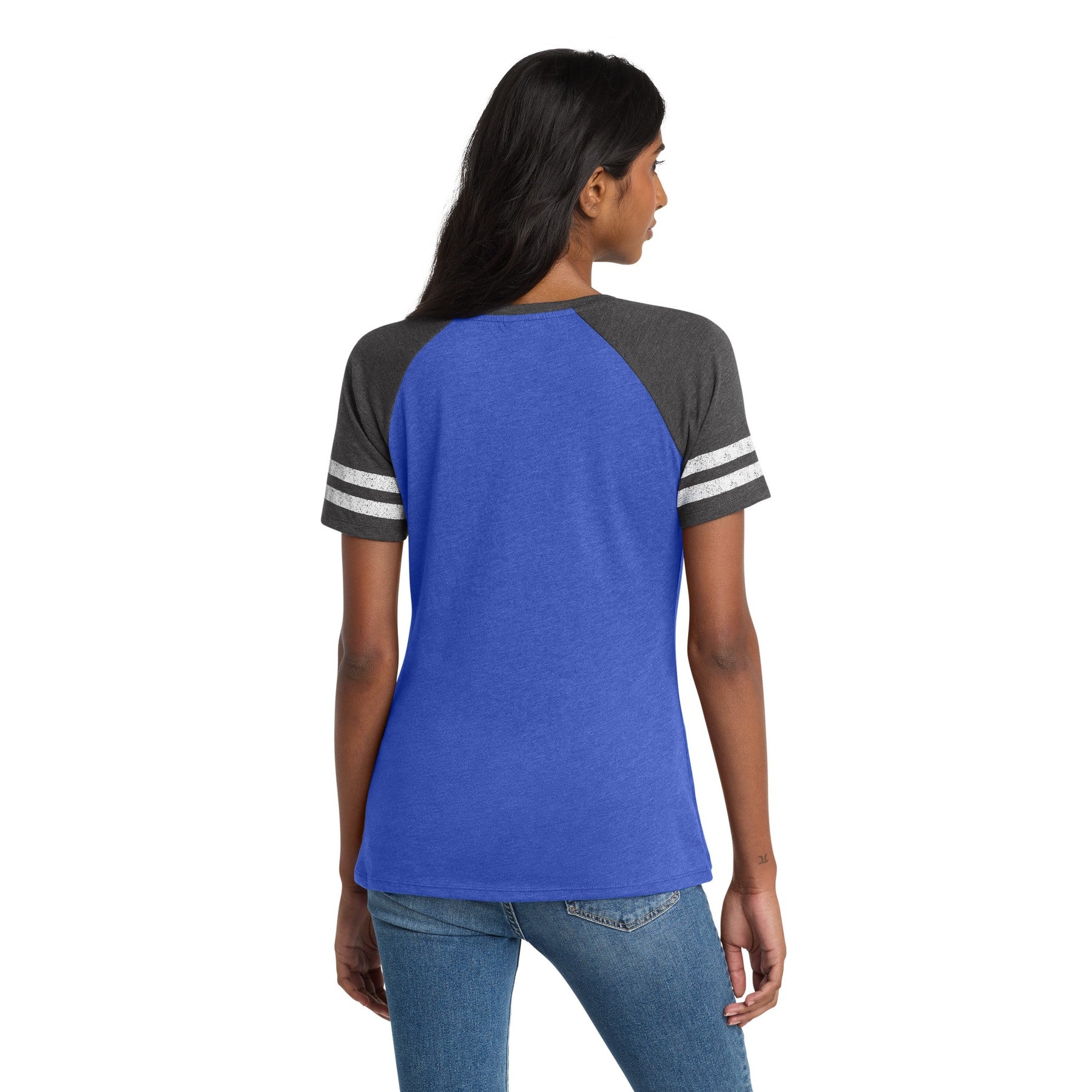 Women's "One Nation Under God" Patriotic V‑Neck Tee