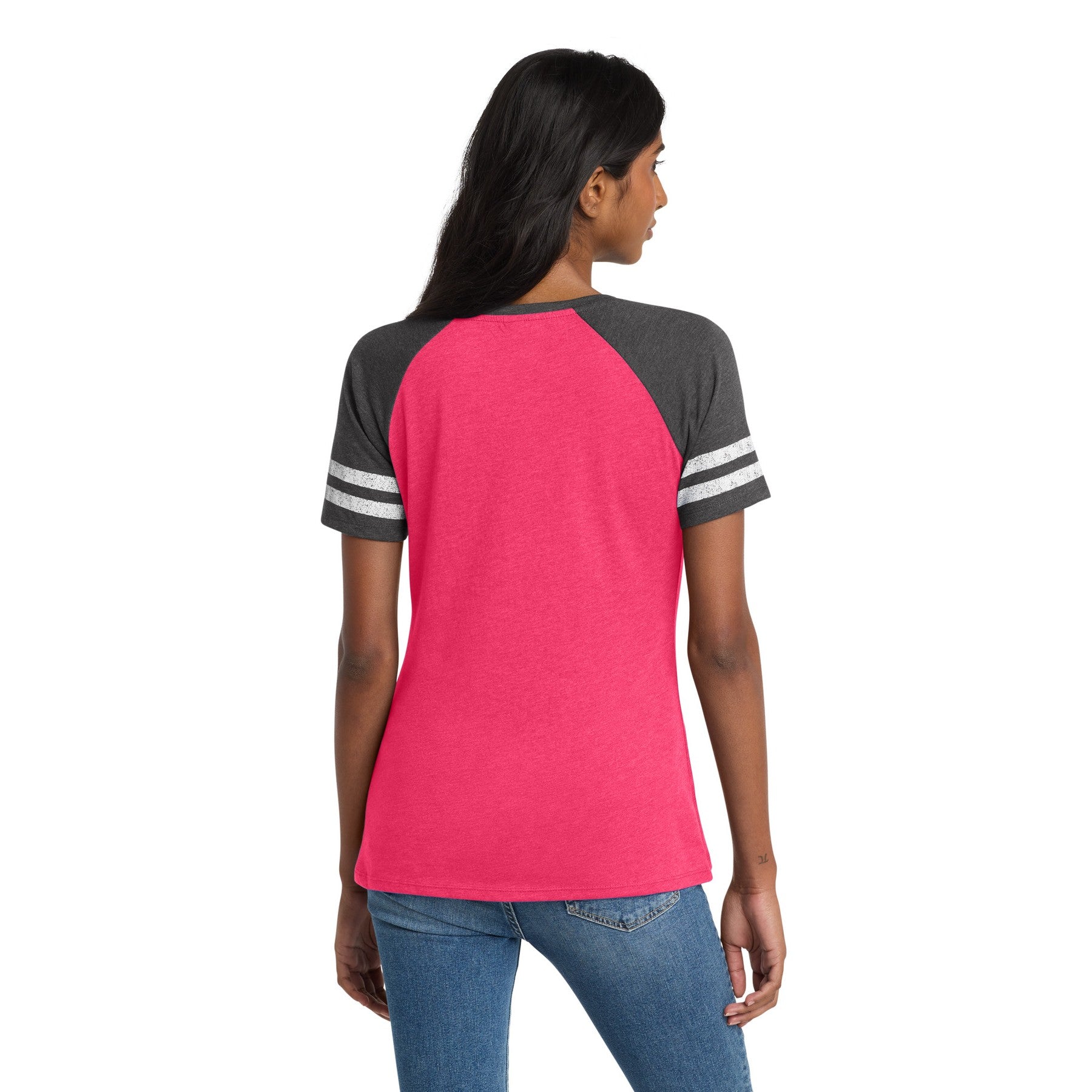 Women's "One Nation Under God" Patriotic V‑Neck Tee