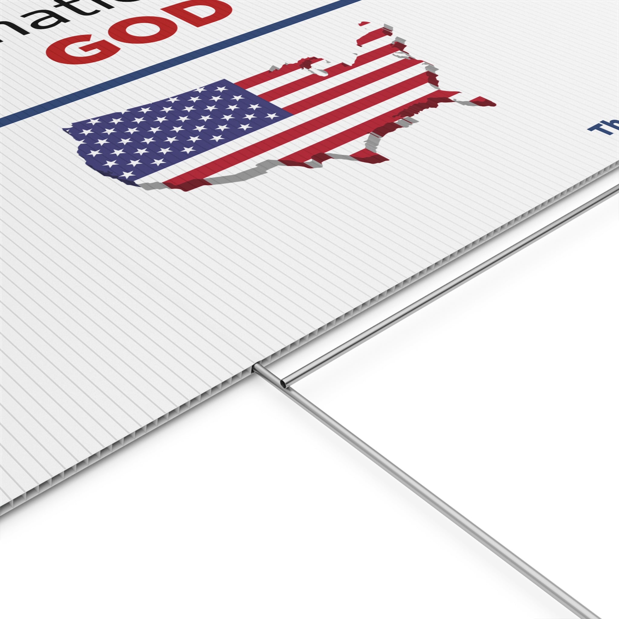 ONE Nation Under GOD Yard Sign