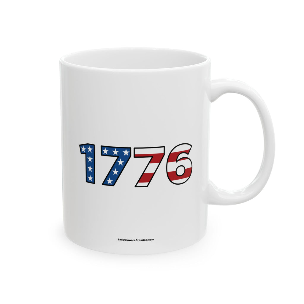 1776 Patriotic Ceramic Mug