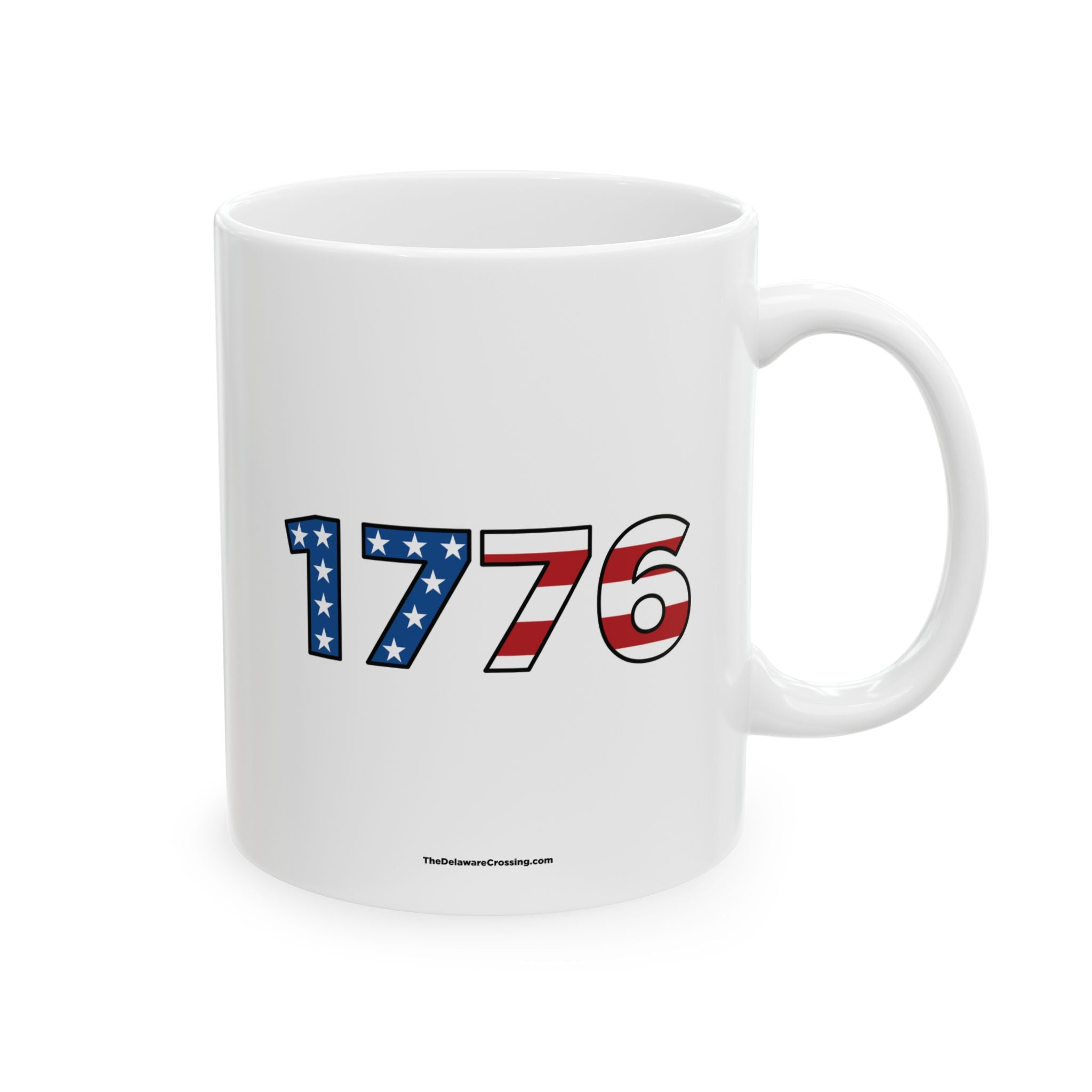 1776 Patriotic Ceramic Mug