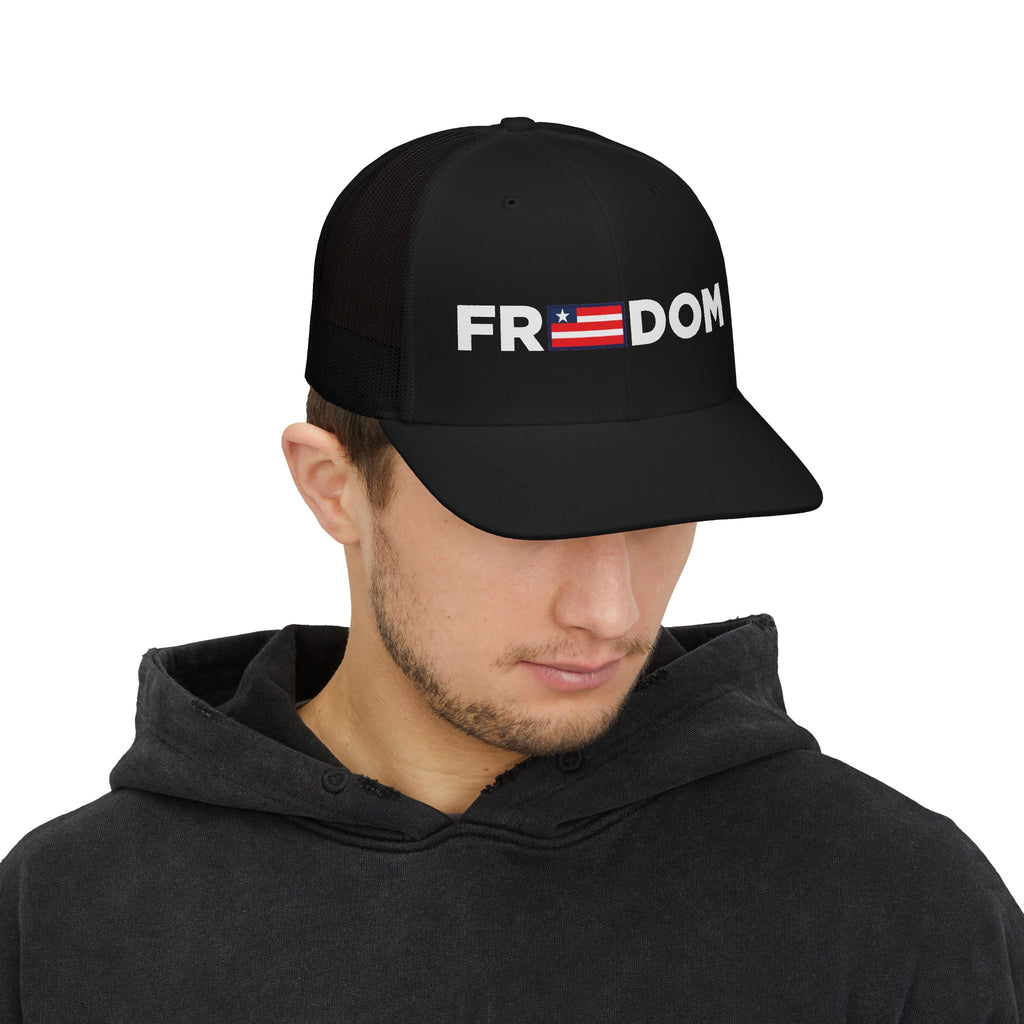 Freedom Snapback Trucker Cap