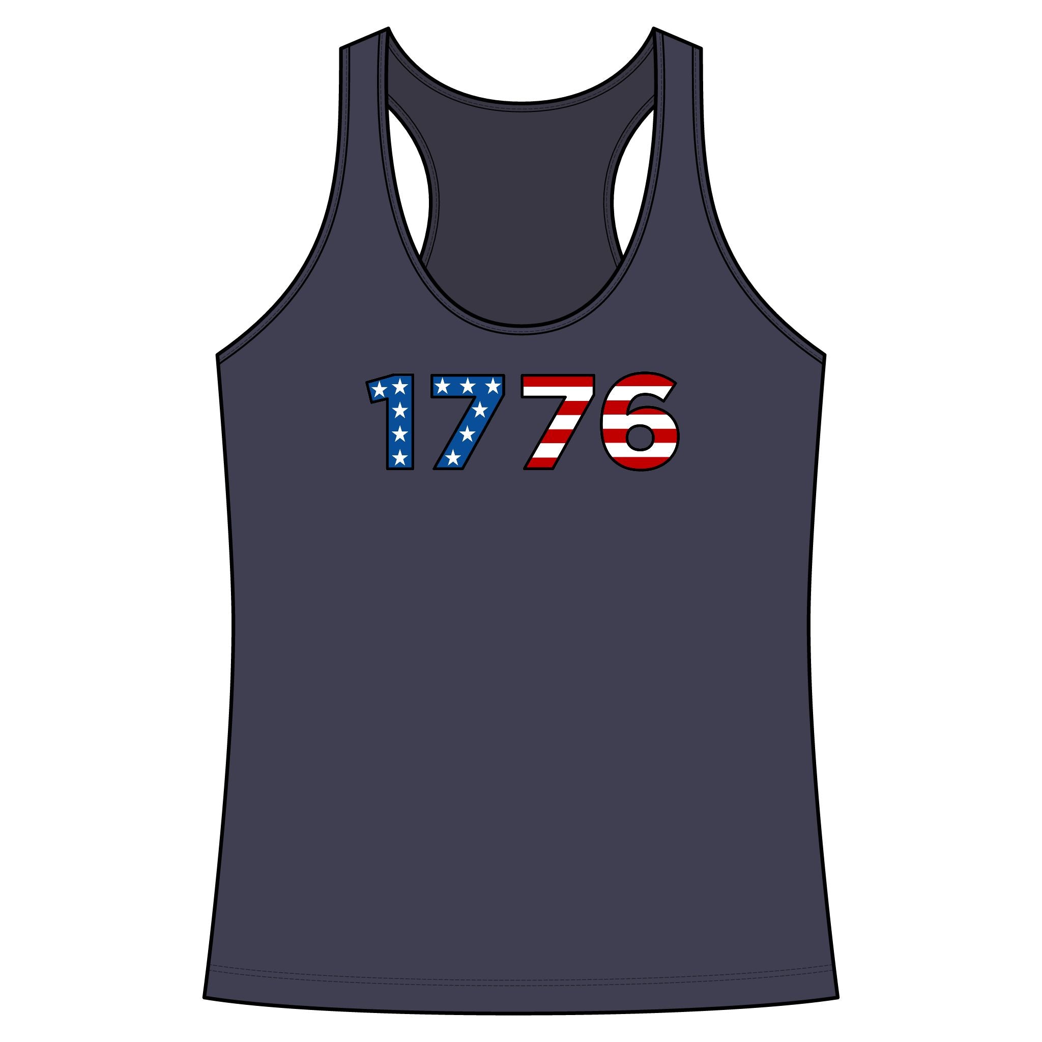 1776 Women’s Racerback Tank