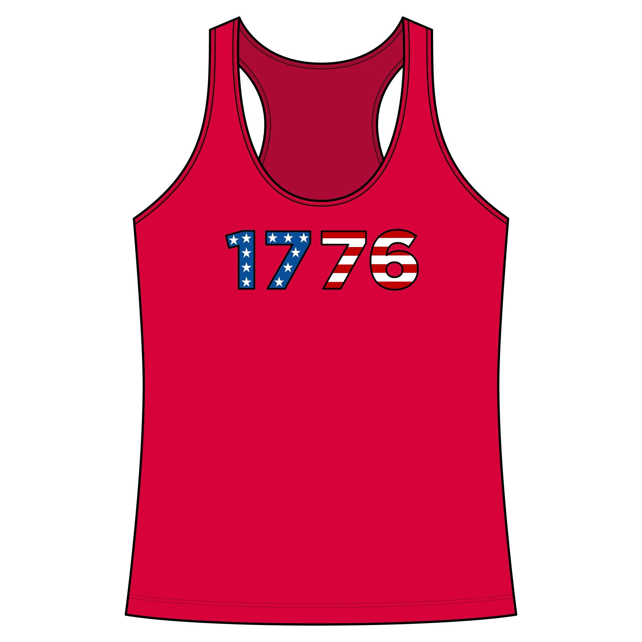 1776 Women’s Racerback Tank