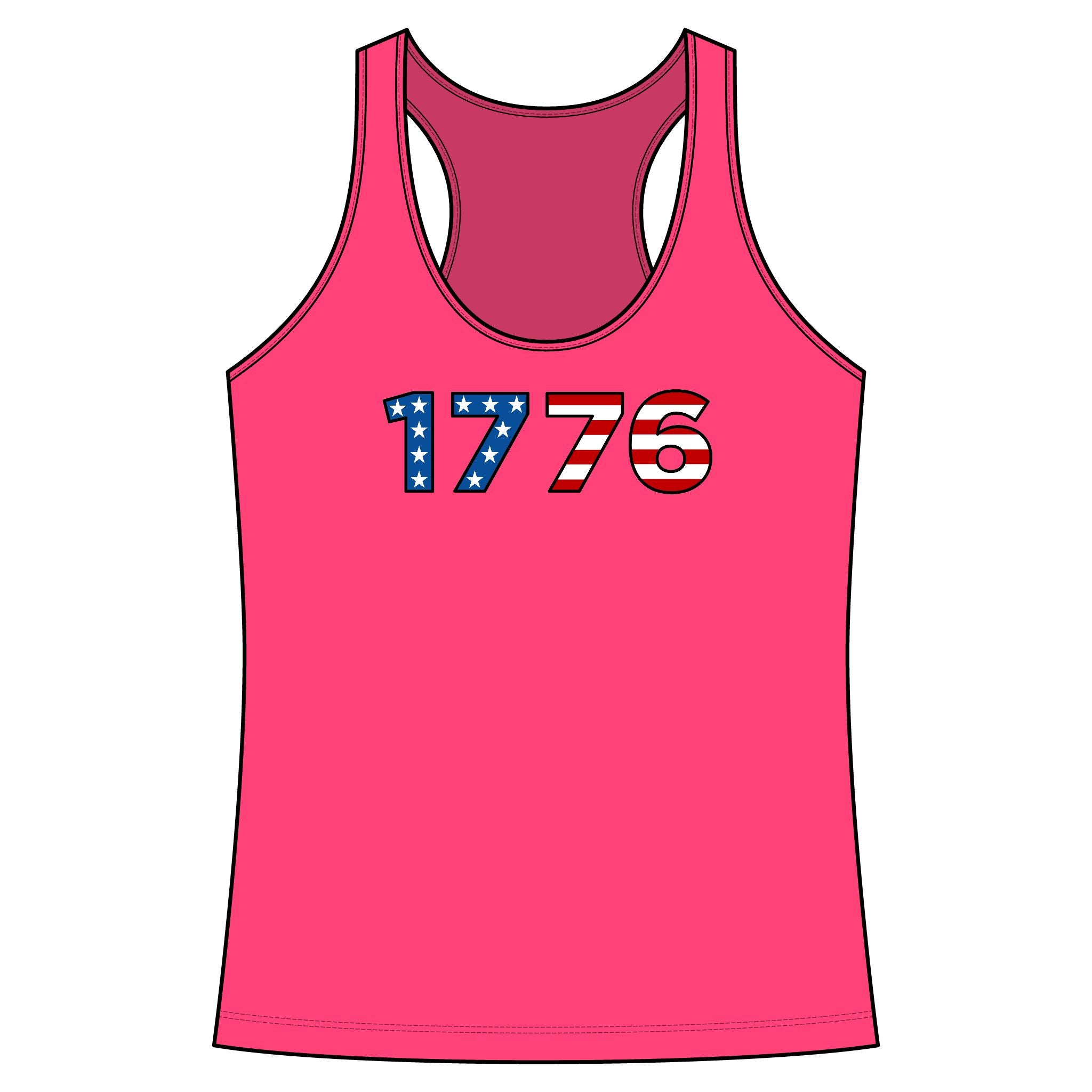 1776 Women’s Racerback Tank