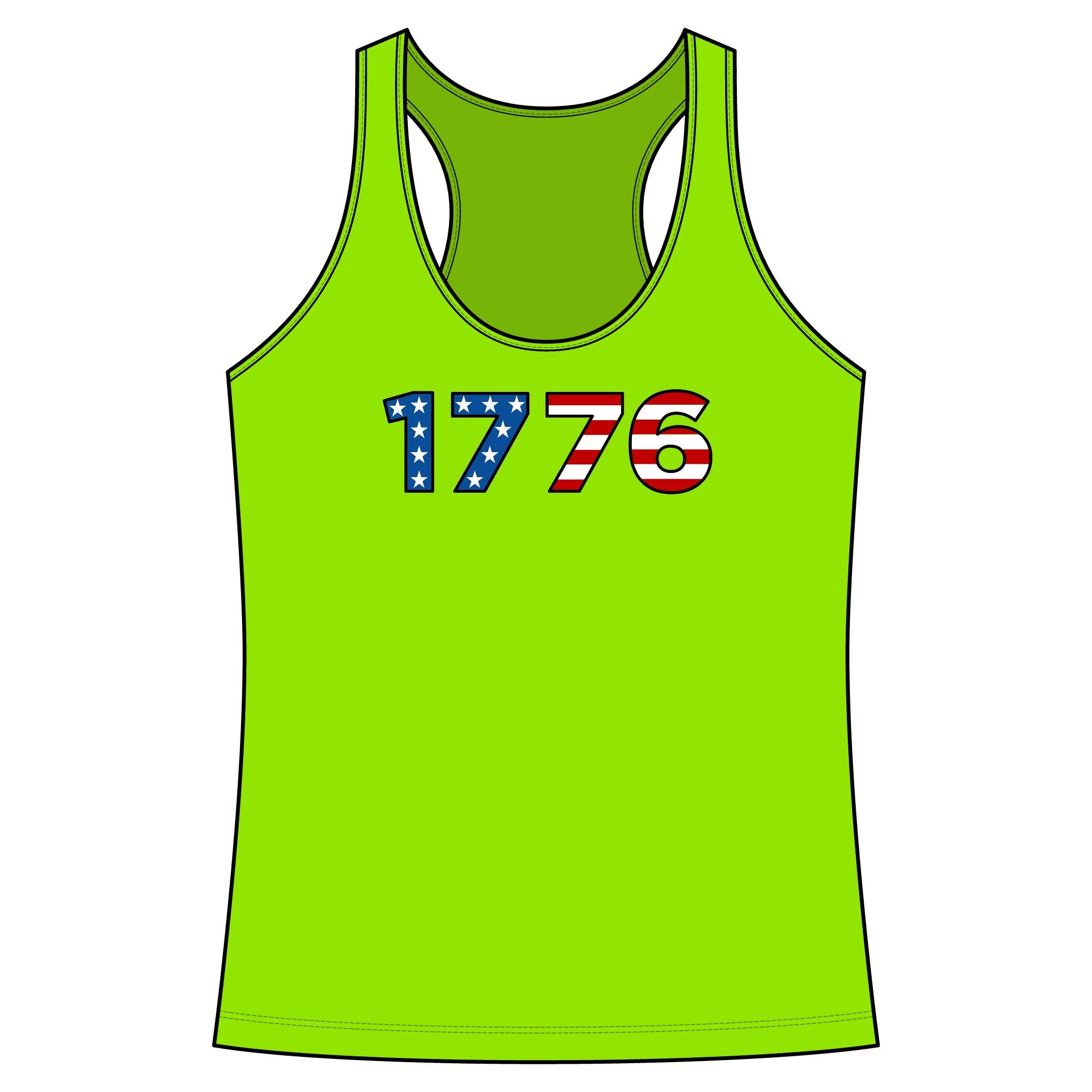 1776 Women’s Racerback Tank