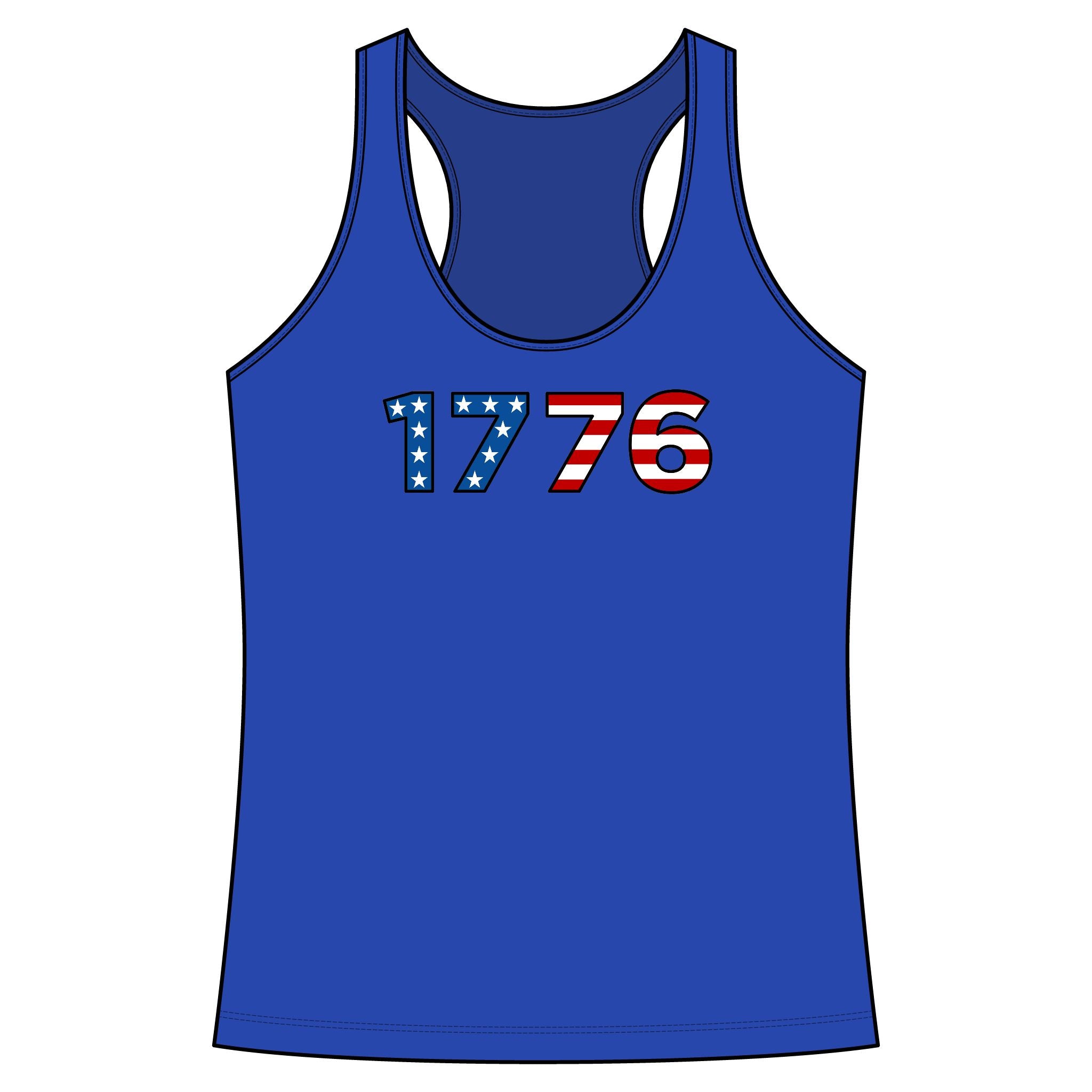 1776 Women’s Racerback Tank