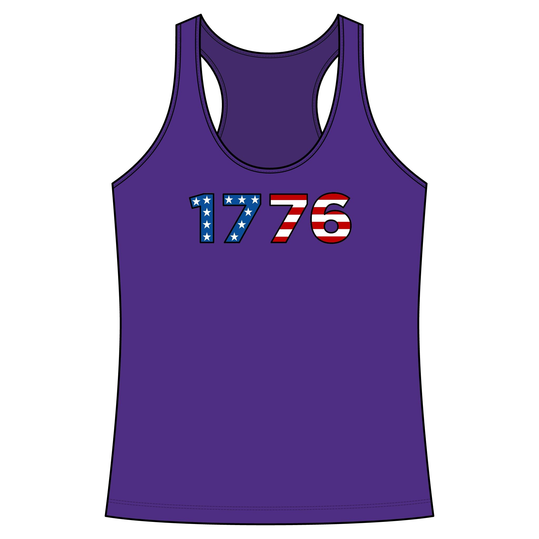 1776 Women’s Racerback Tank
