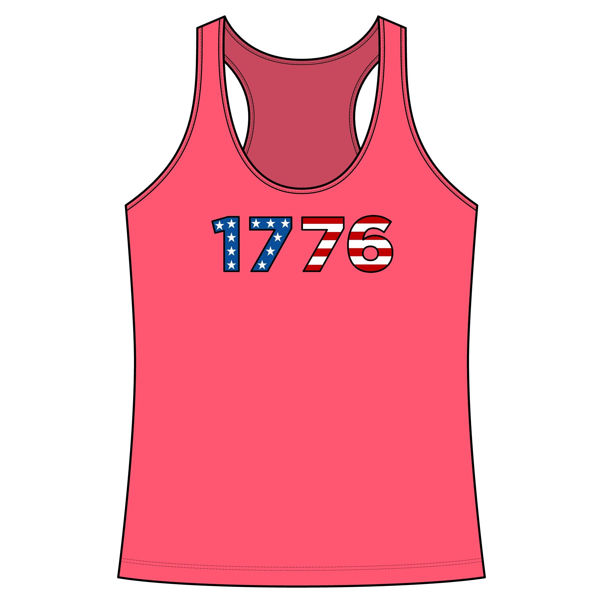 1776 Women’s Racerback Tank