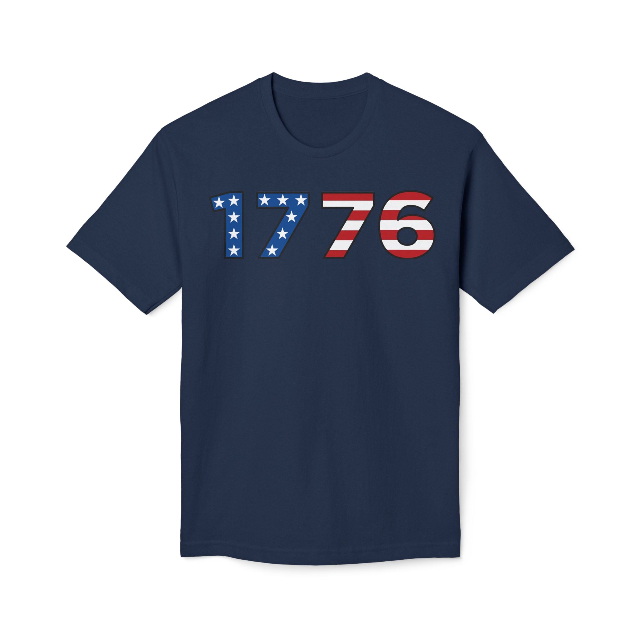 "1776" Patriotic Tee - Made in USA