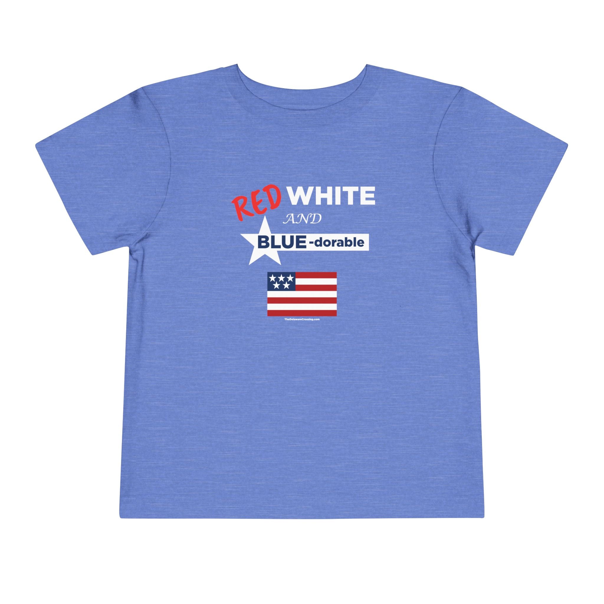 Red, White & Blue-dorable™ Toddler T‑Shirt - Little Patriot Edition