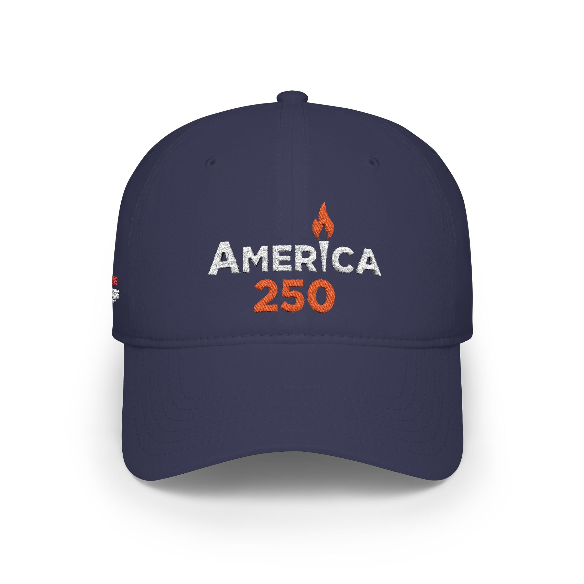 America 250 • Embroidered Low‑Profile Cap