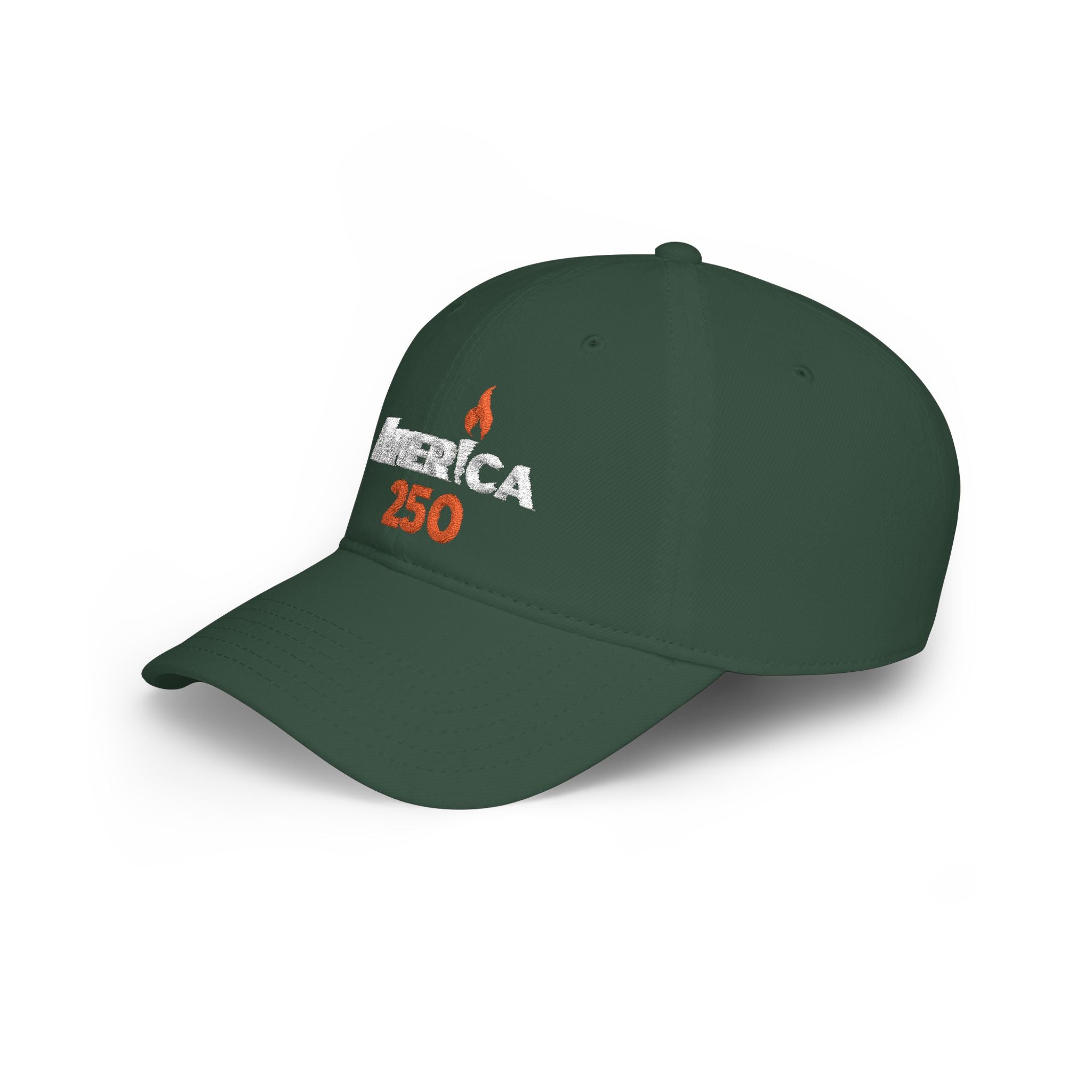 America 250 • Embroidered Low‑Profile Cap