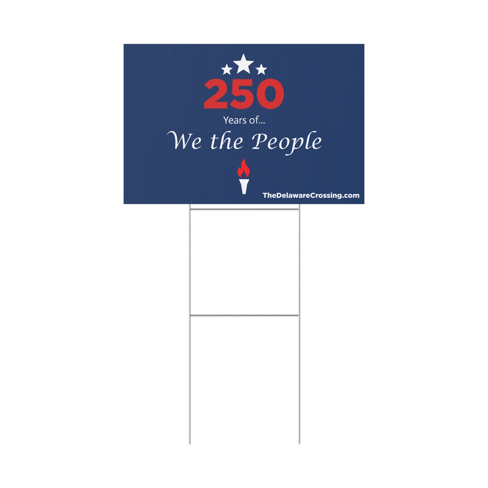 We the People Yard Sign
