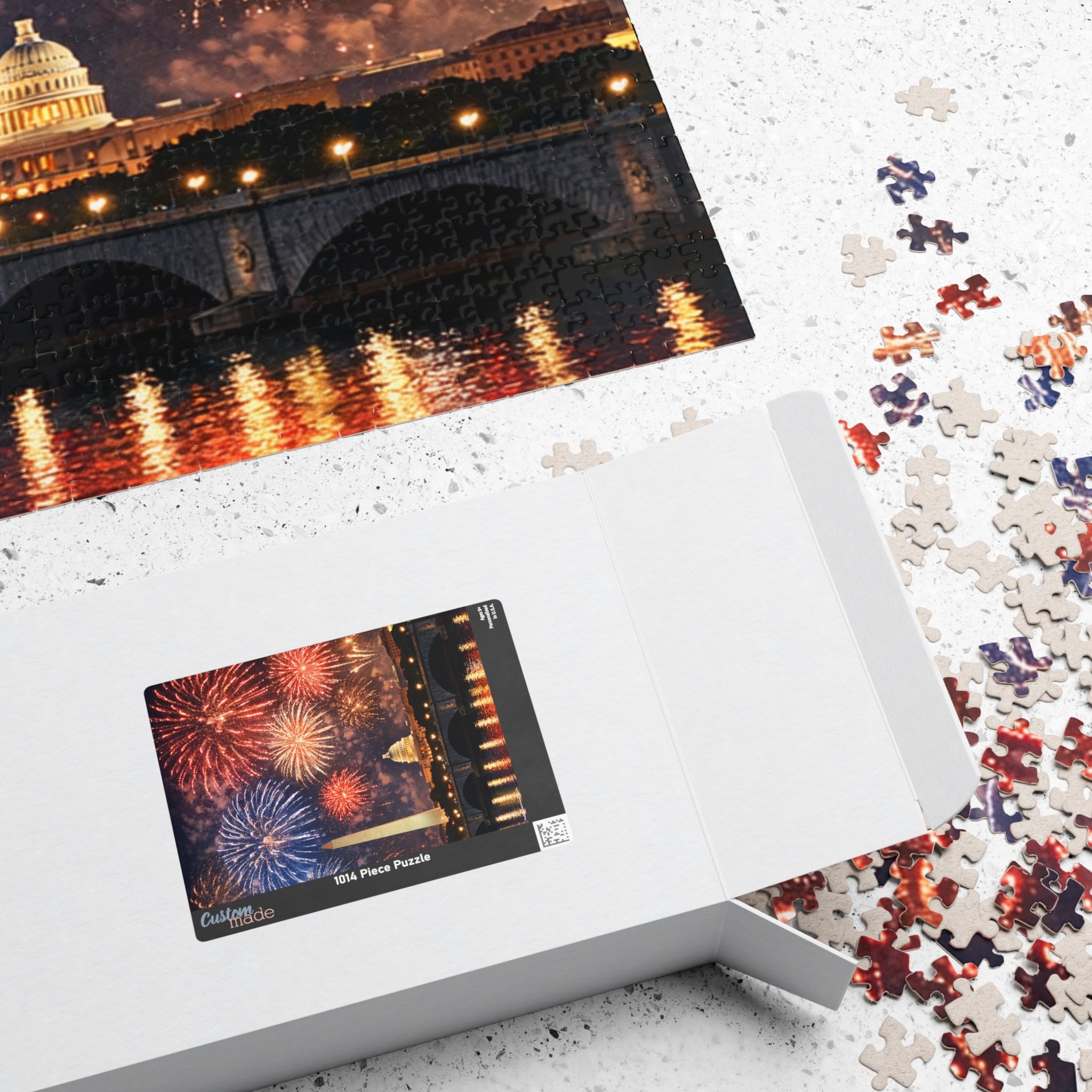 Washington D.C. Fireworks Puzzle (520, 1014-piece)