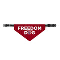 "Freedom Dog" Clip-on Dog Bandana