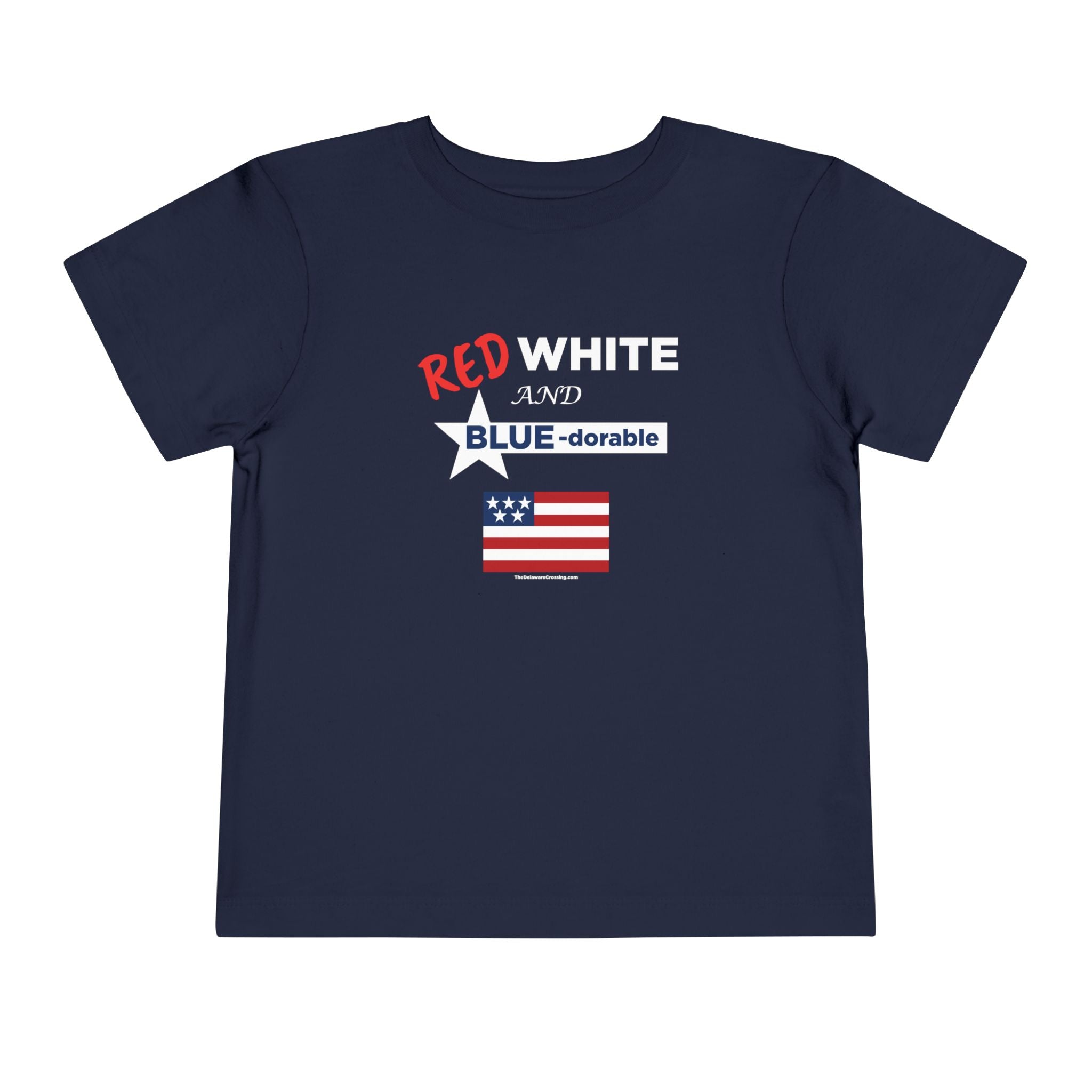 Red, White & Blue-dorable™ Toddler T‑Shirt - Little Patriot Edition