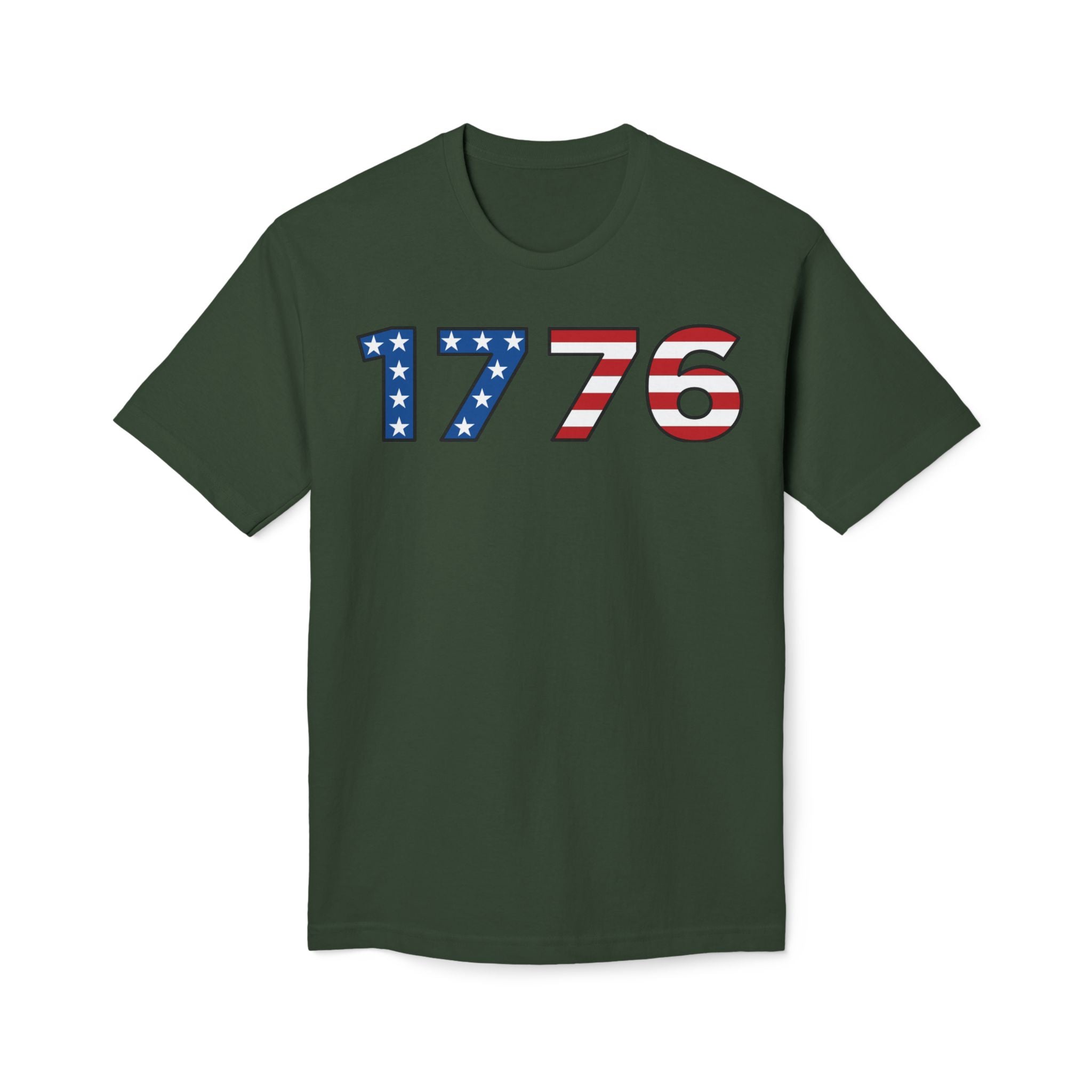 "1776" Patriotic Tee - Made in USA