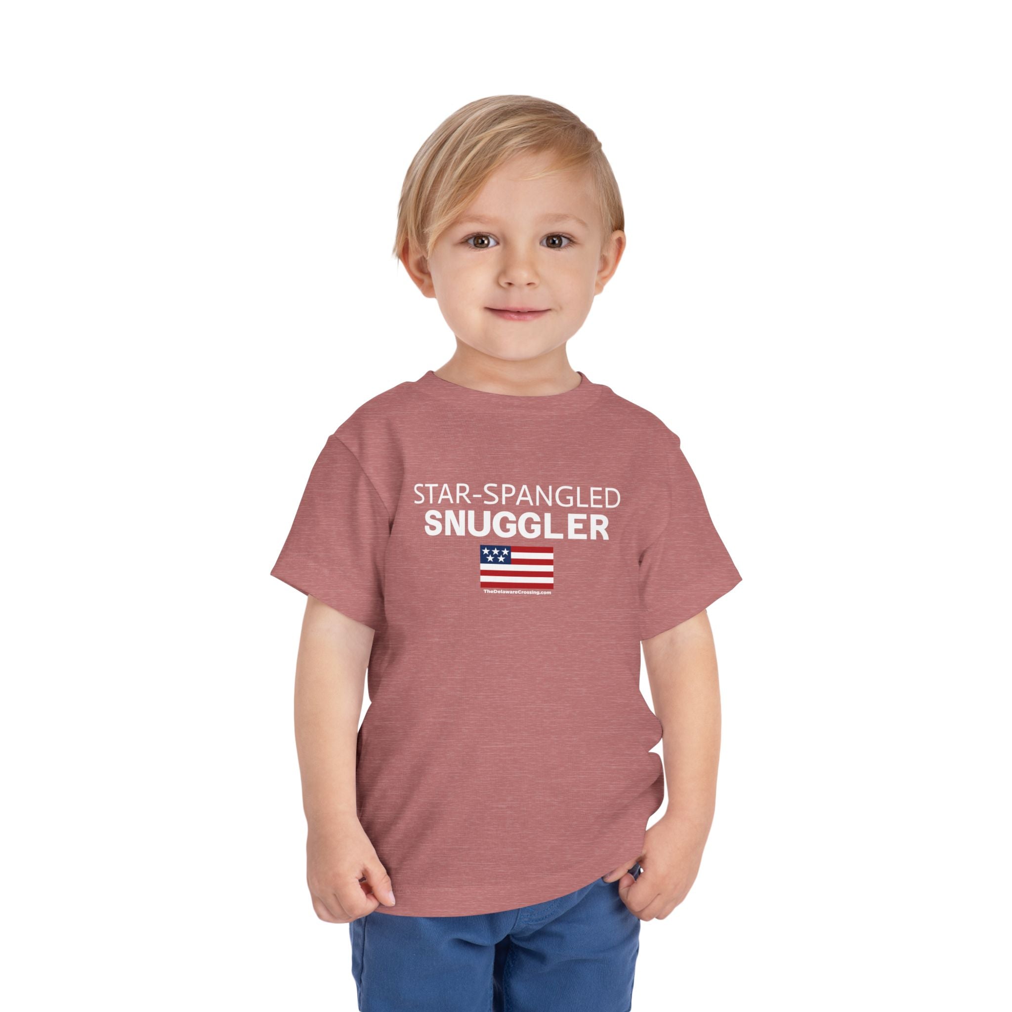 Star‑Spangled Snuggler™ Toddler T‑Shirt - Little Patriot Edition