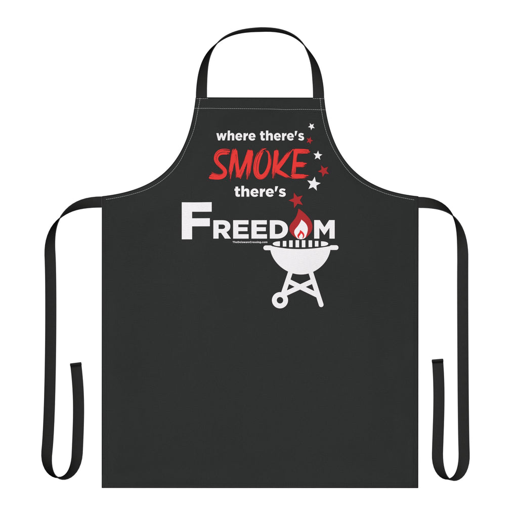"Where There's Smoke, There's Freedom” Cooking Apron