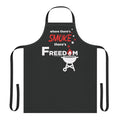 "Where There's Smoke, There's Freedom” Cooking Apron