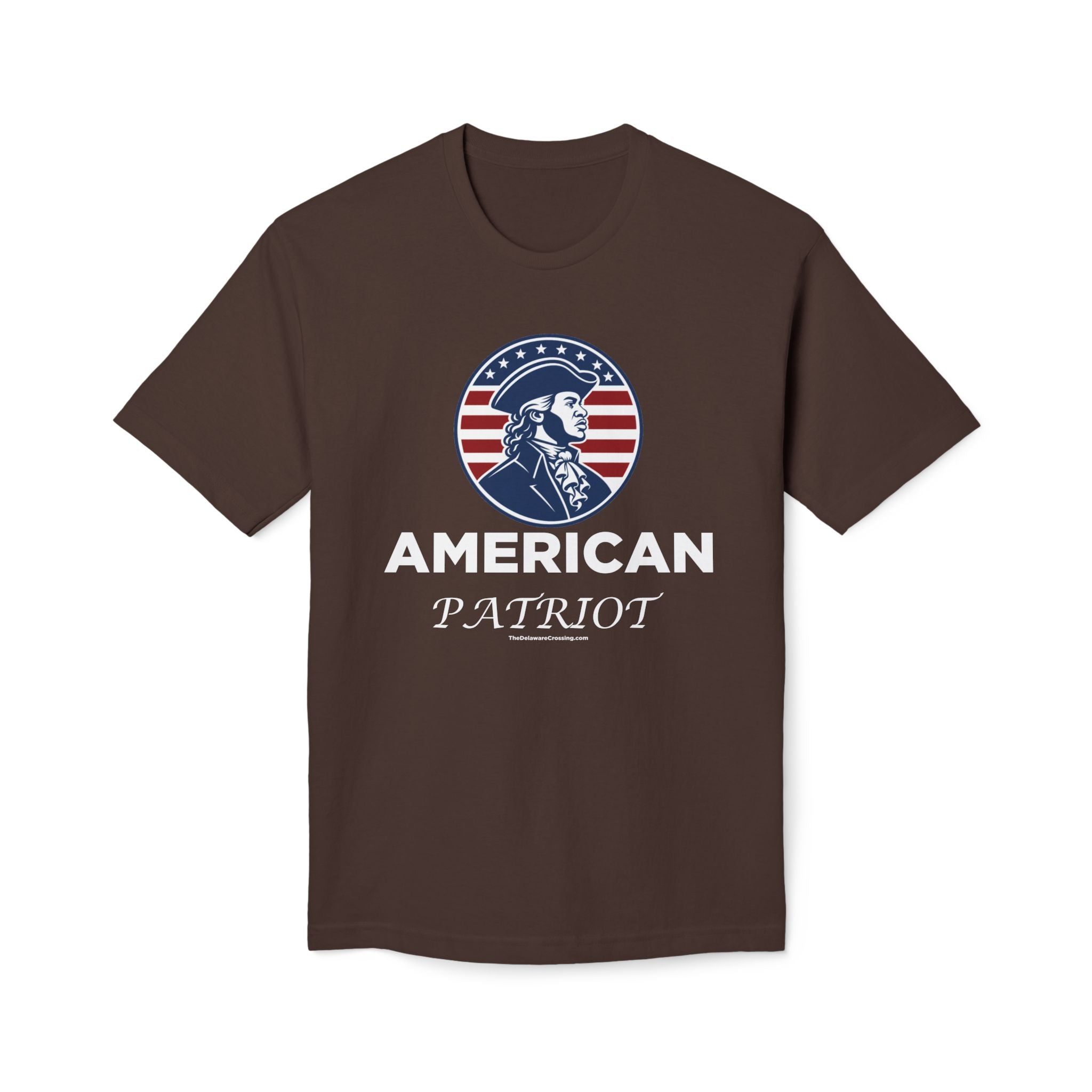 Black American Patriot Tee, Made in US
