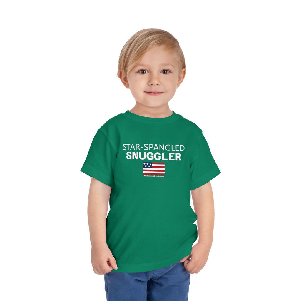 Star‑Spangled Snuggler™ Toddler T‑Shirt - Little Patriot Edition