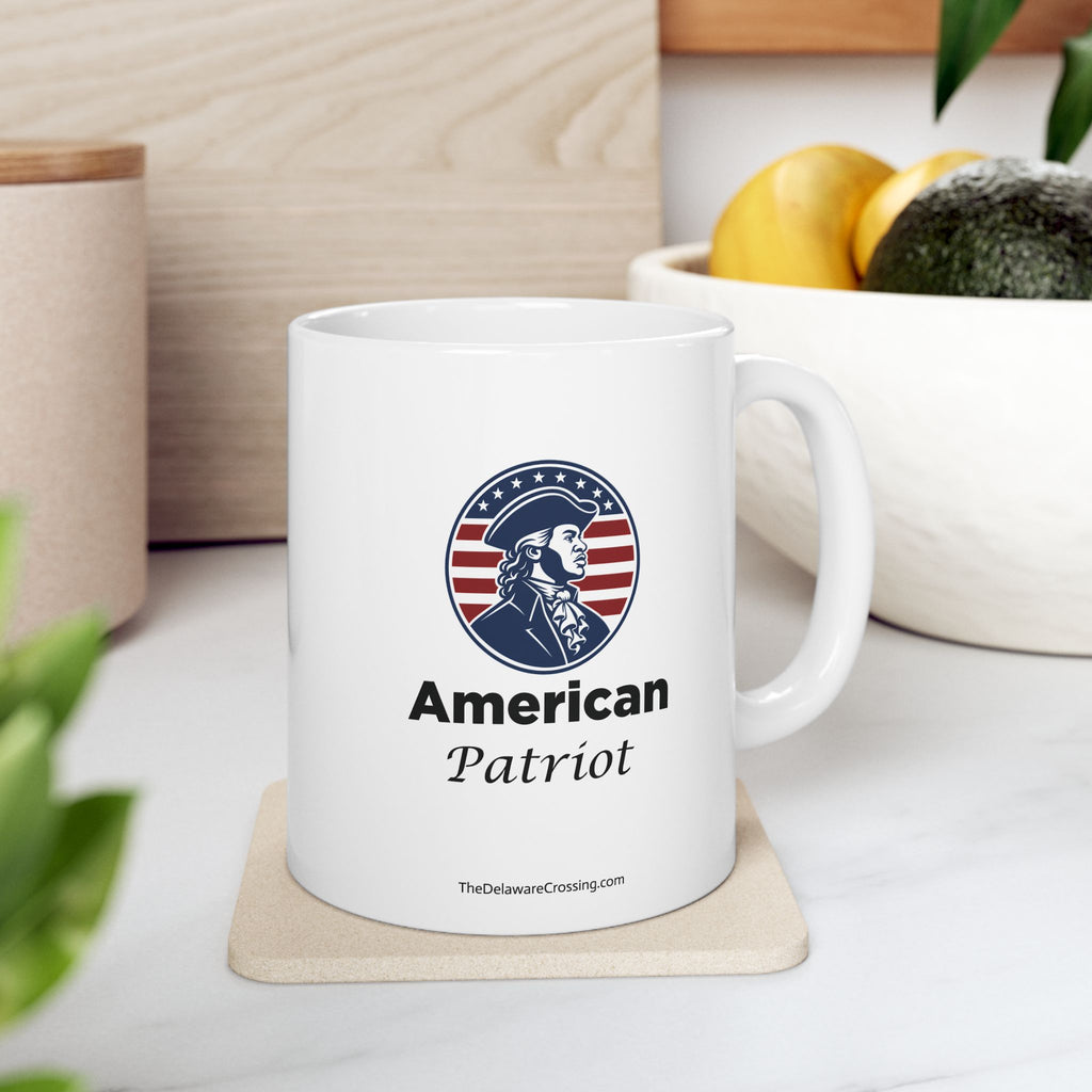 Black American Patriot Ceramic Mug