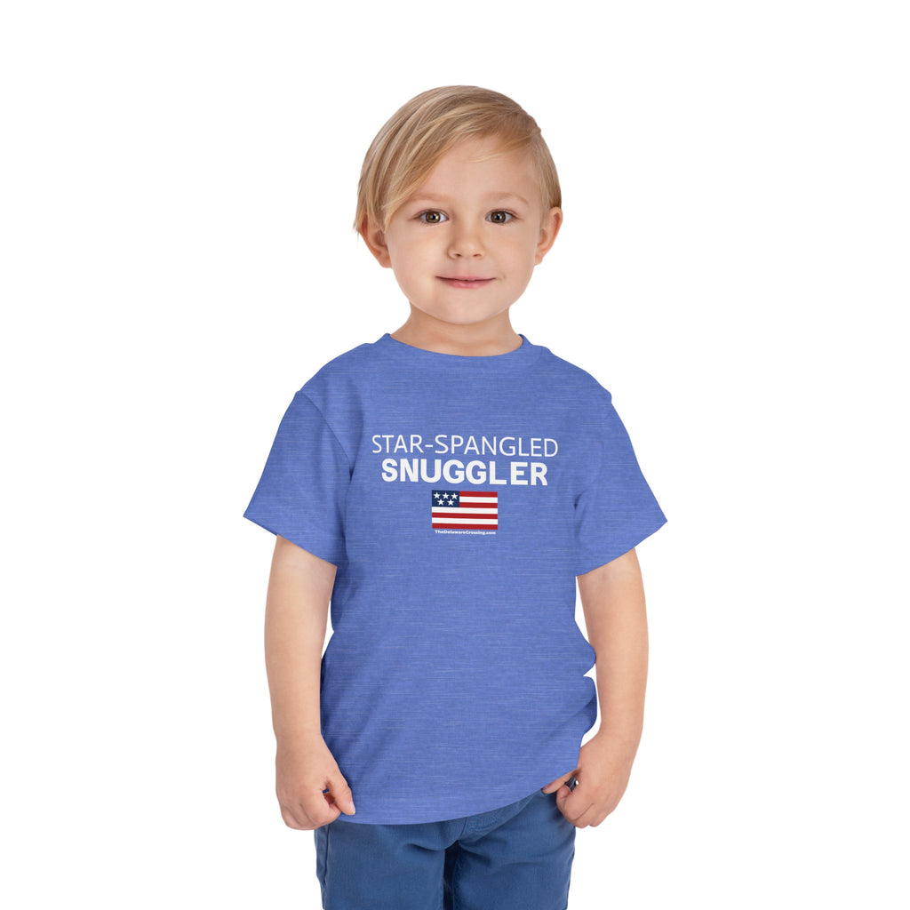 Star‑Spangled Snuggler™ Toddler T‑Shirt - Little Patriot Edition