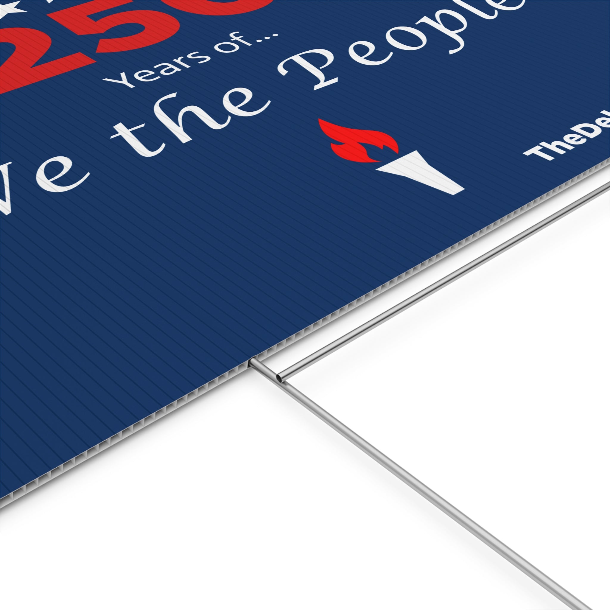 We the People Yard Sign