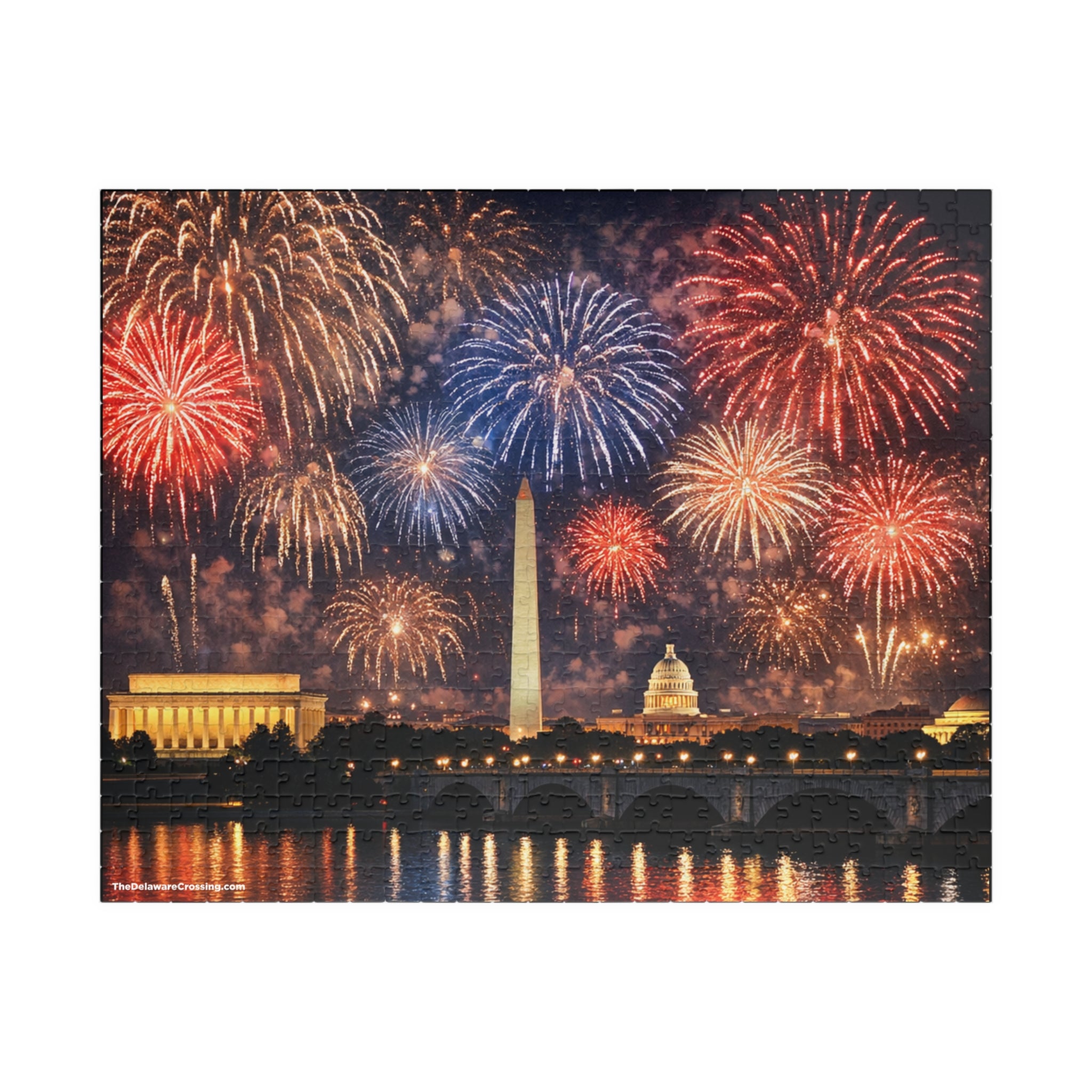 Washington D.C. Fireworks Puzzle (520, 1014-piece)