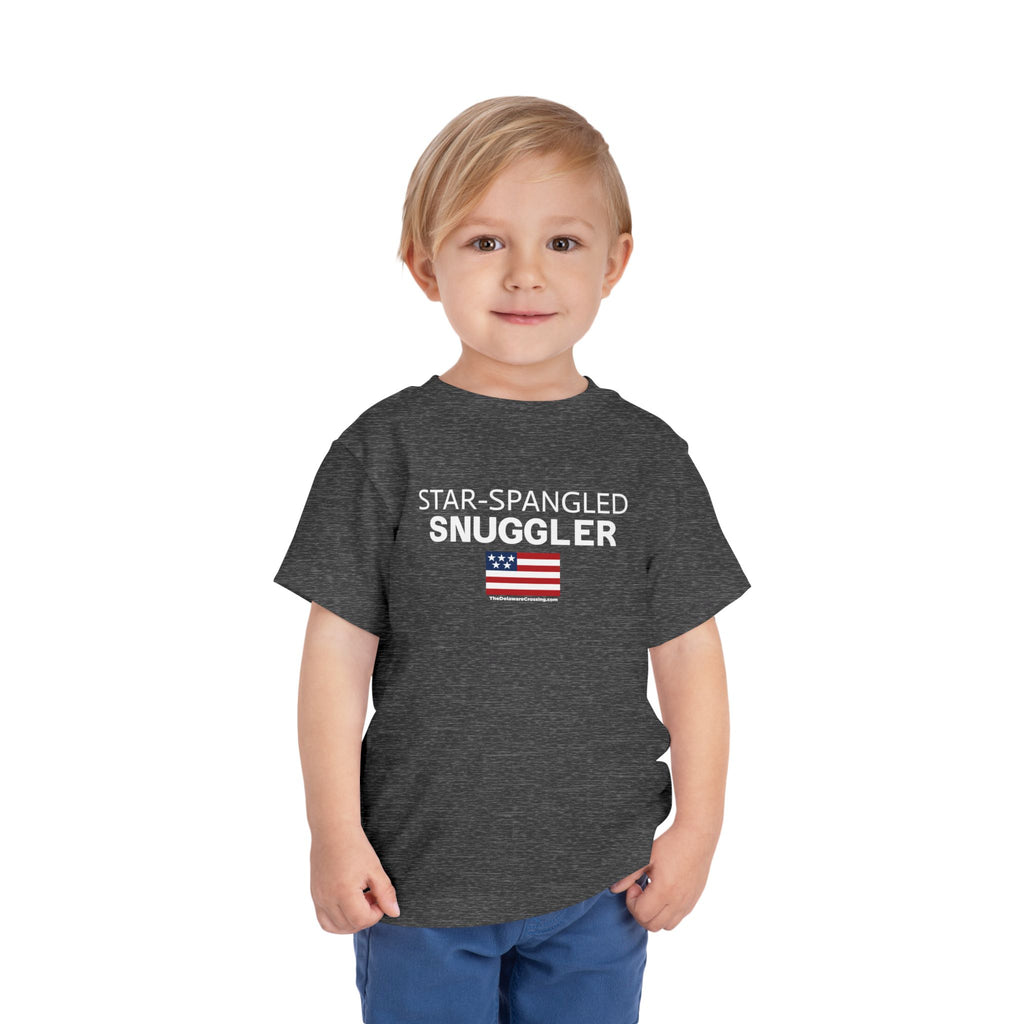 Star‑Spangled Snuggler™ Toddler T‑Shirt - Little Patriot Edition