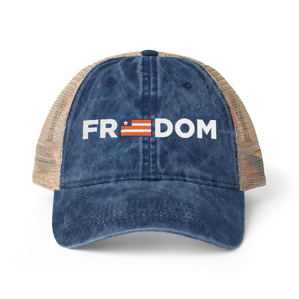 FREEDOM Women's Pony-Tail Mesh-Back Cap