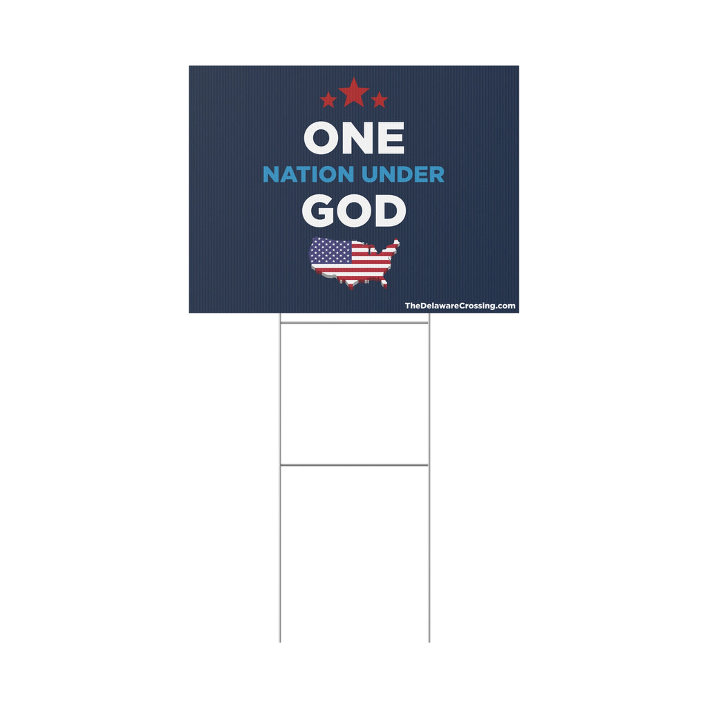 ONE Nation Under GOD Yard Sign