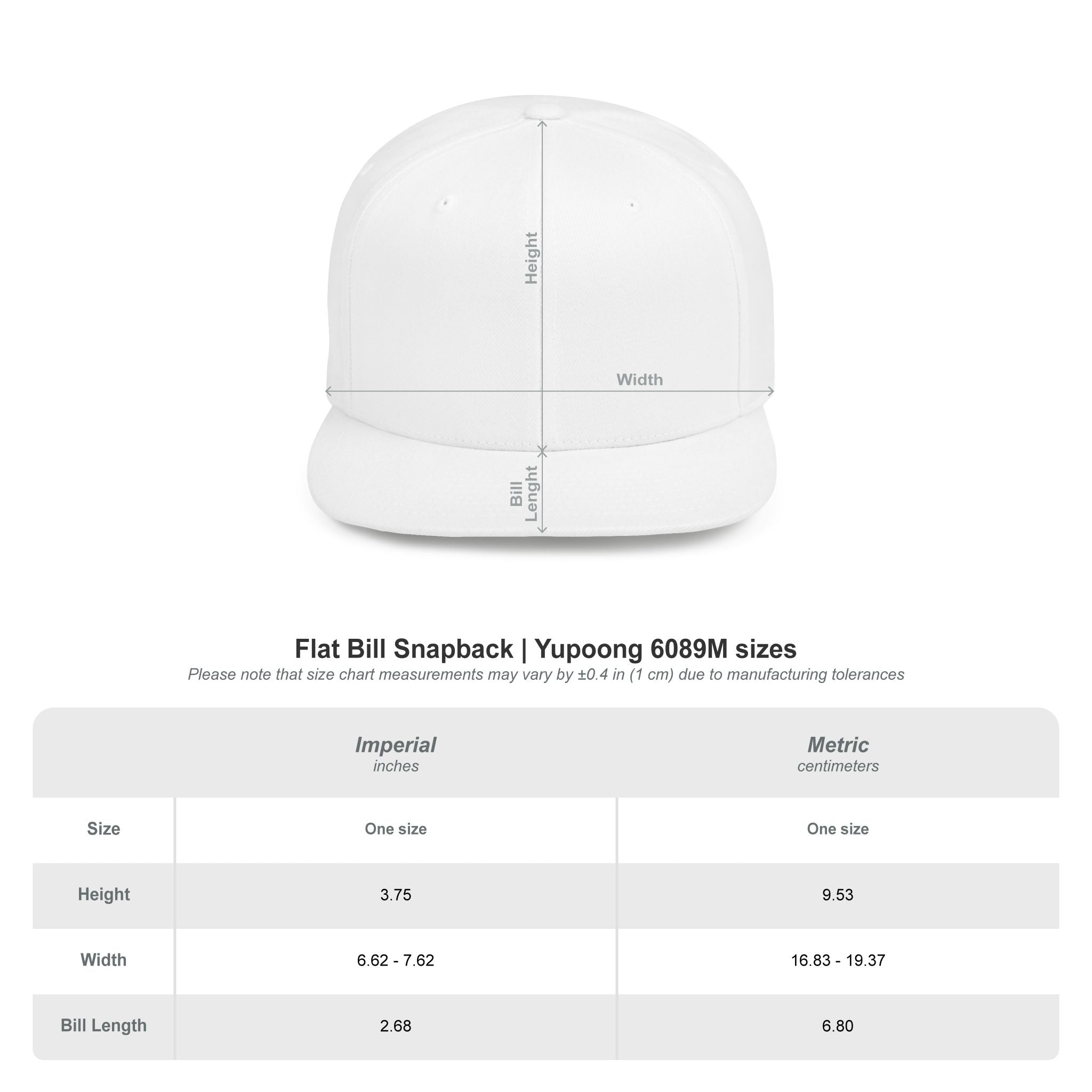 Freedom Embroidered Flat Bill Snapback