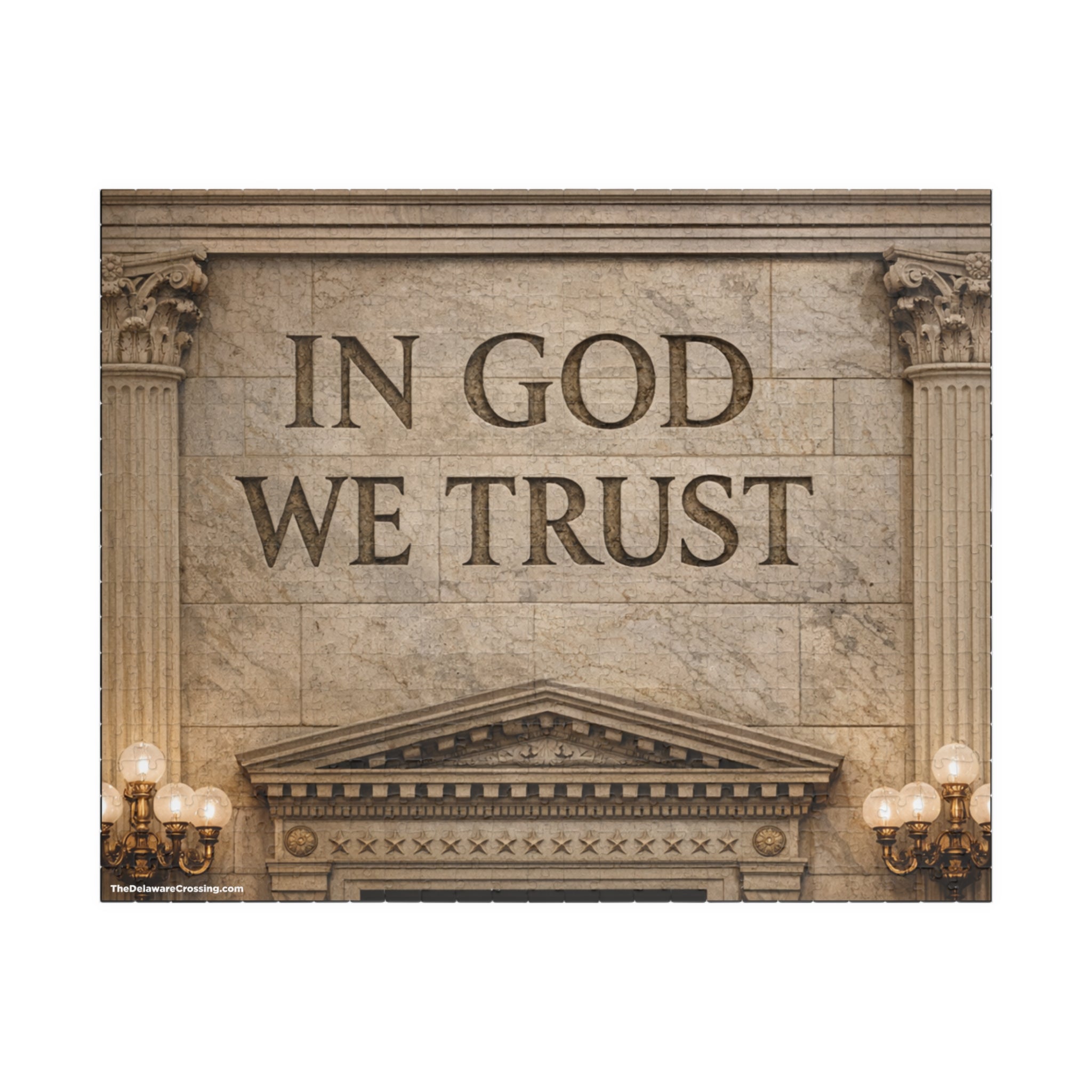 In God We Trust Puzzle (520, 1014-piece)