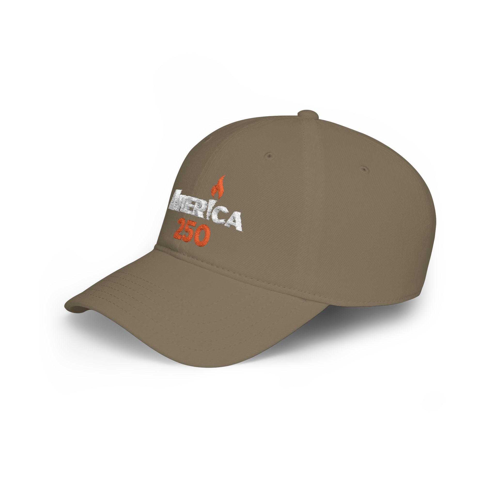 America 250 • Embroidered Low‑Profile Cap