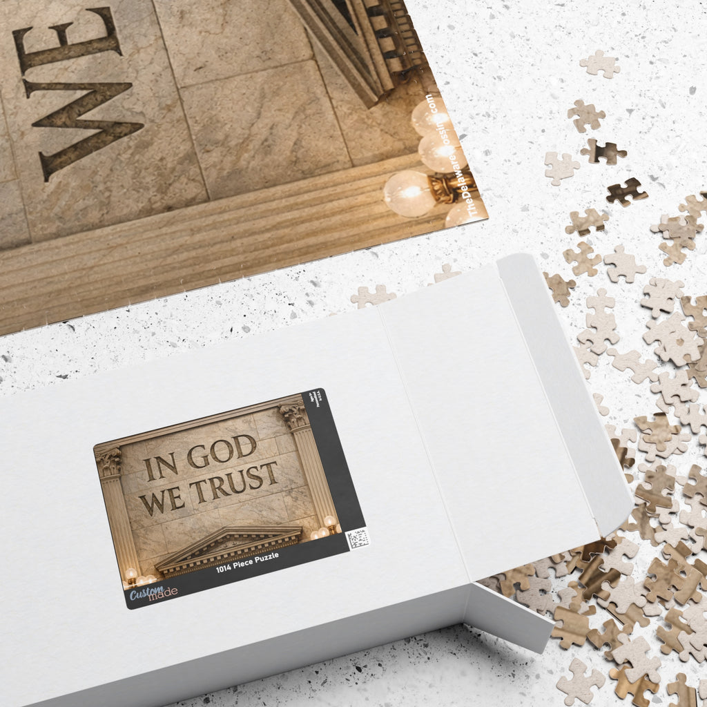 In God We Trust Puzzle (520, 1014-piece)