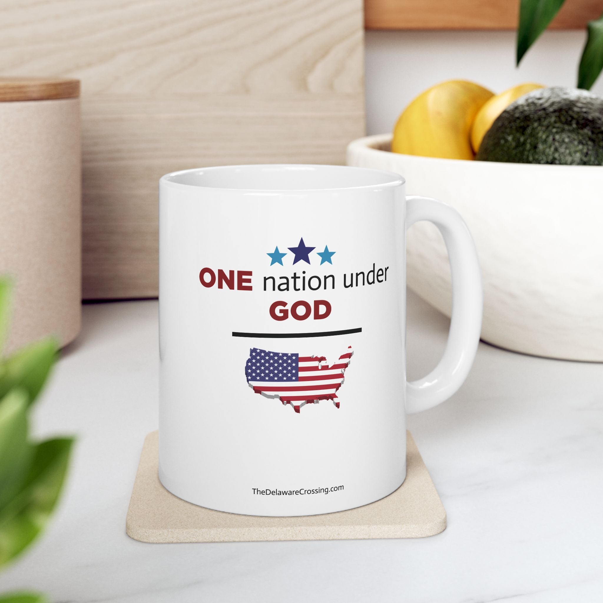 "ONE Nation Under GOD" Ceramic Mug