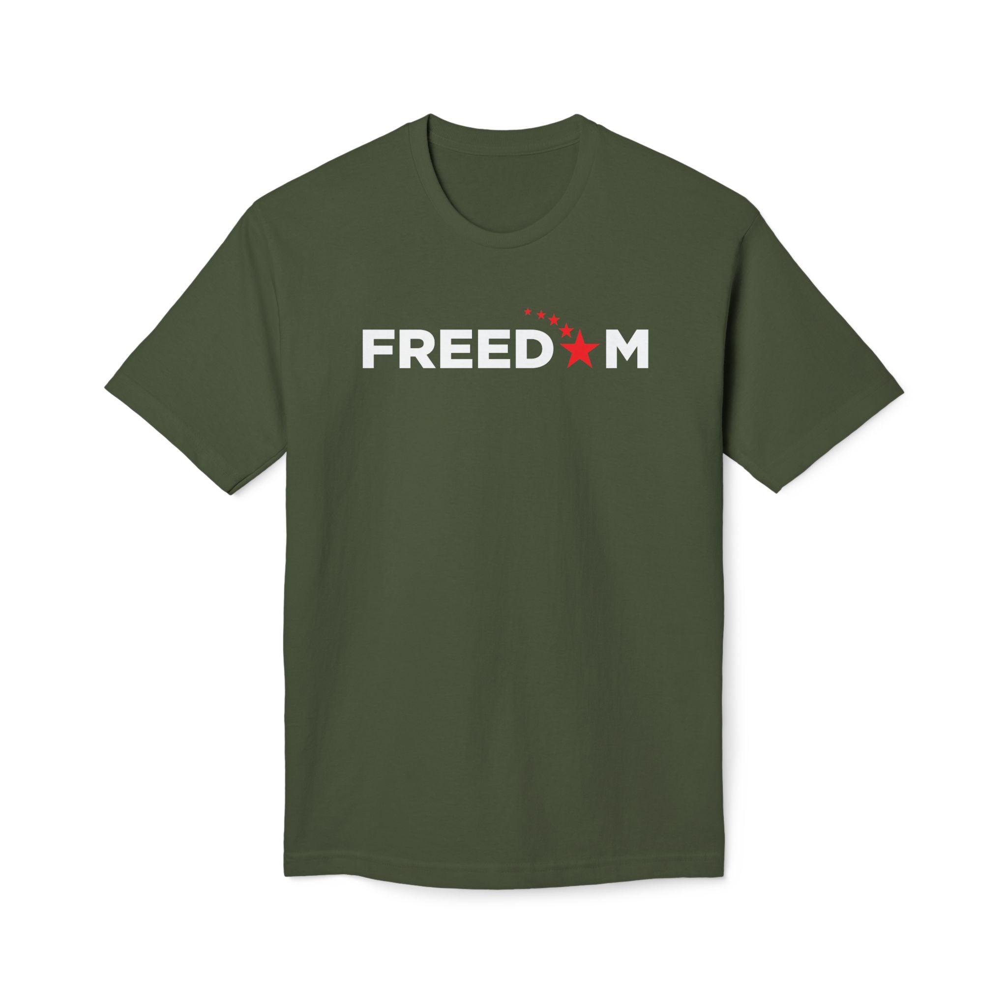 "FREEDOM” Shooting Stars Tee - Made in USA