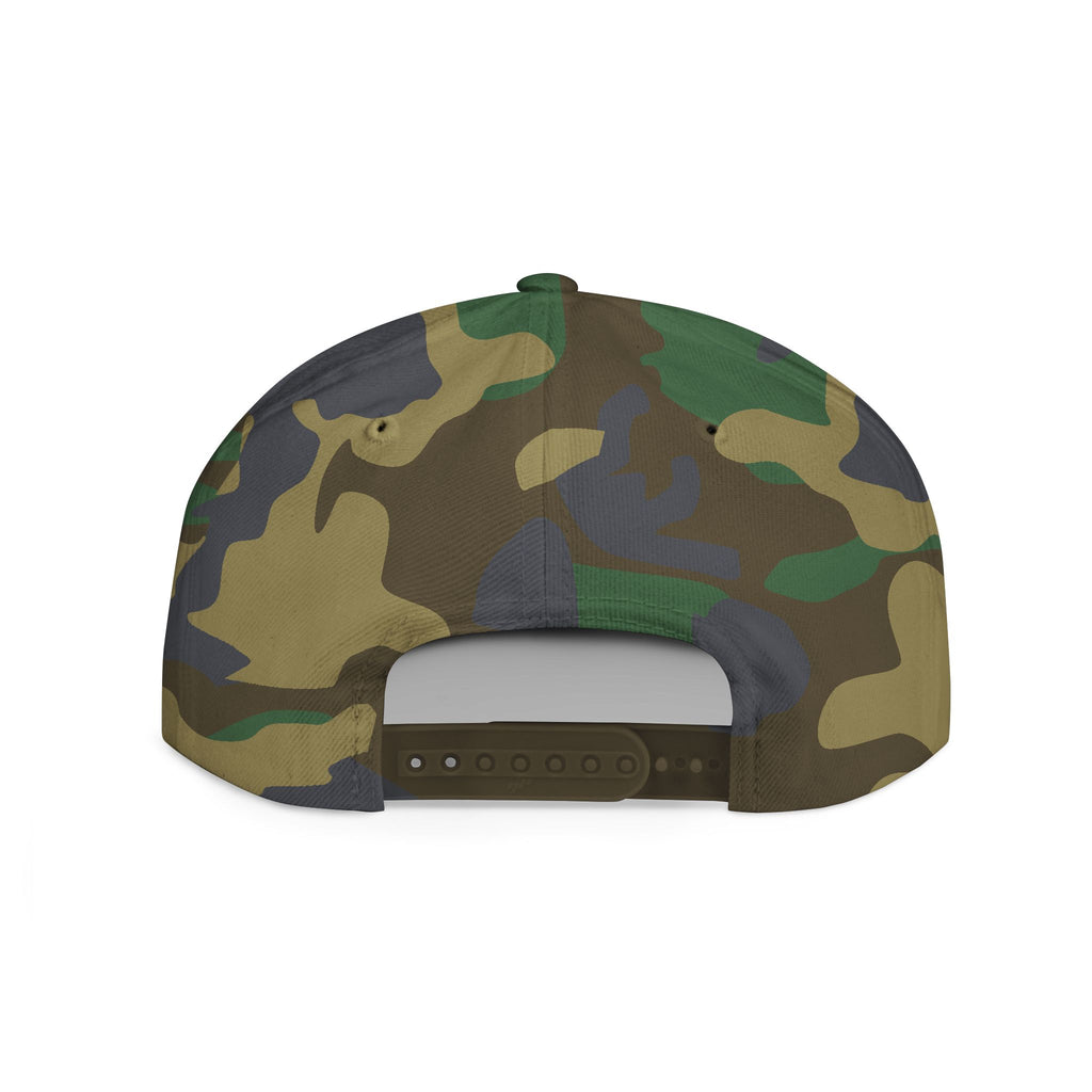 Freedom Embroidered Flat Bill Snapback