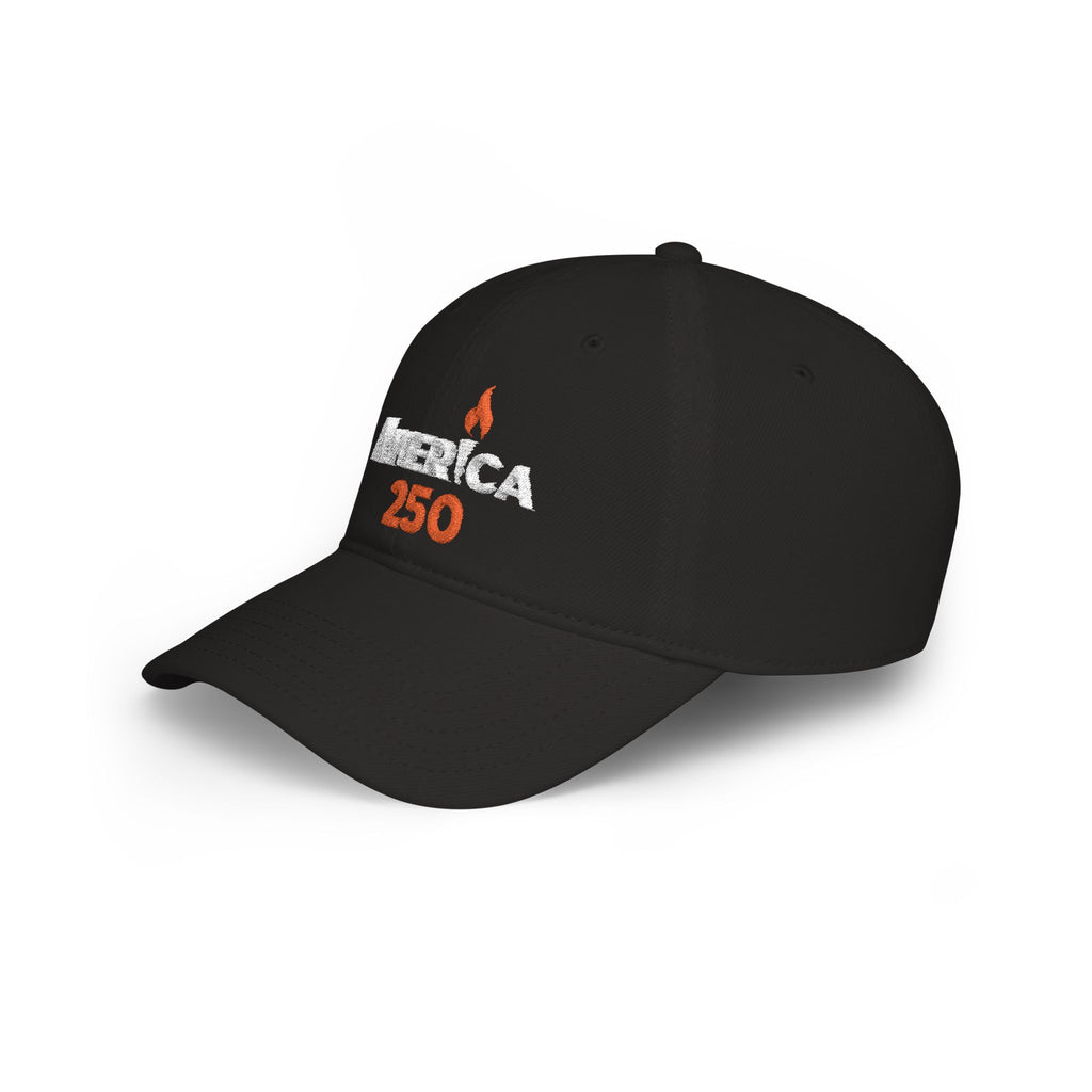 America 250 • Embroidered Low‑Profile Cap