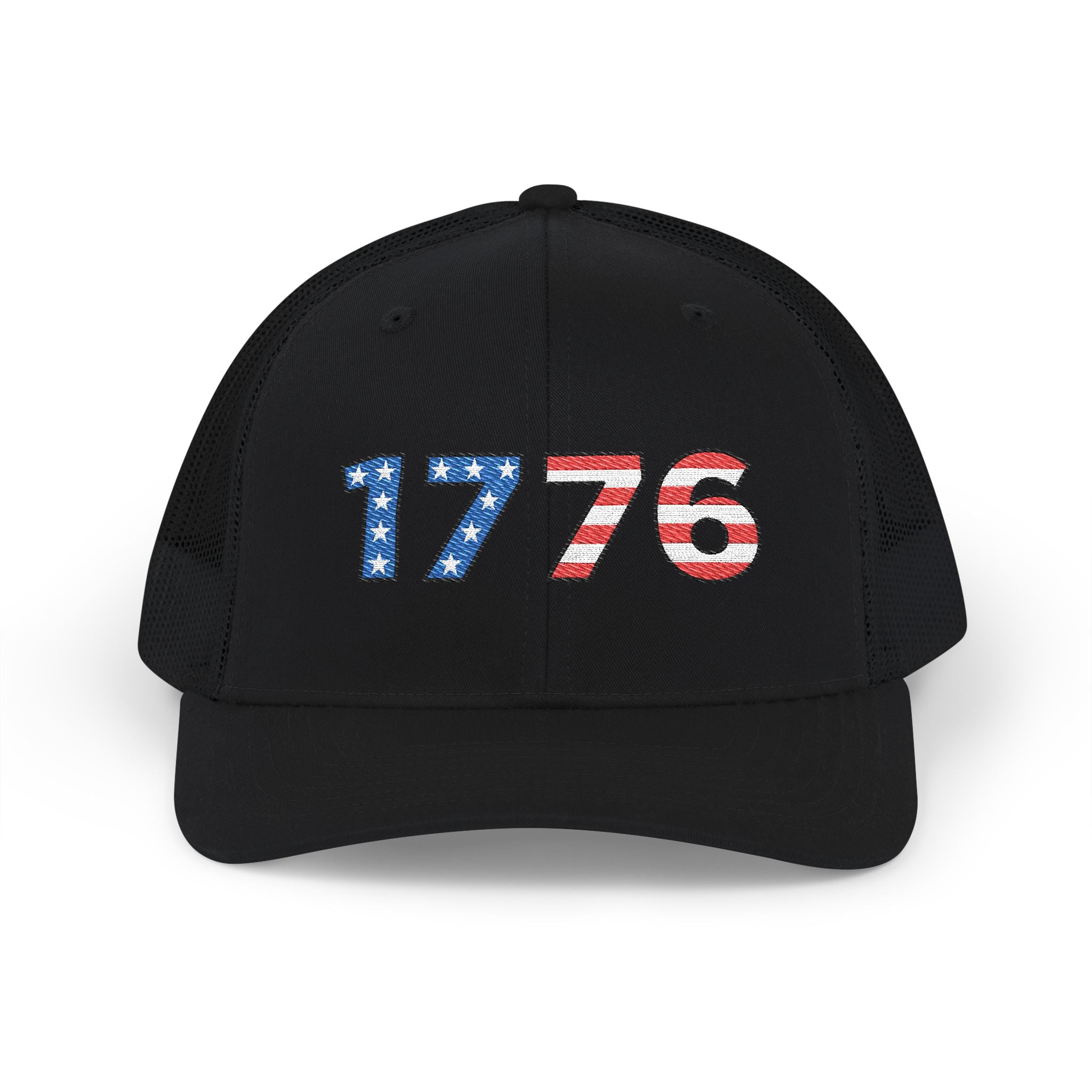 “1776” Embroidered Trucker Cap