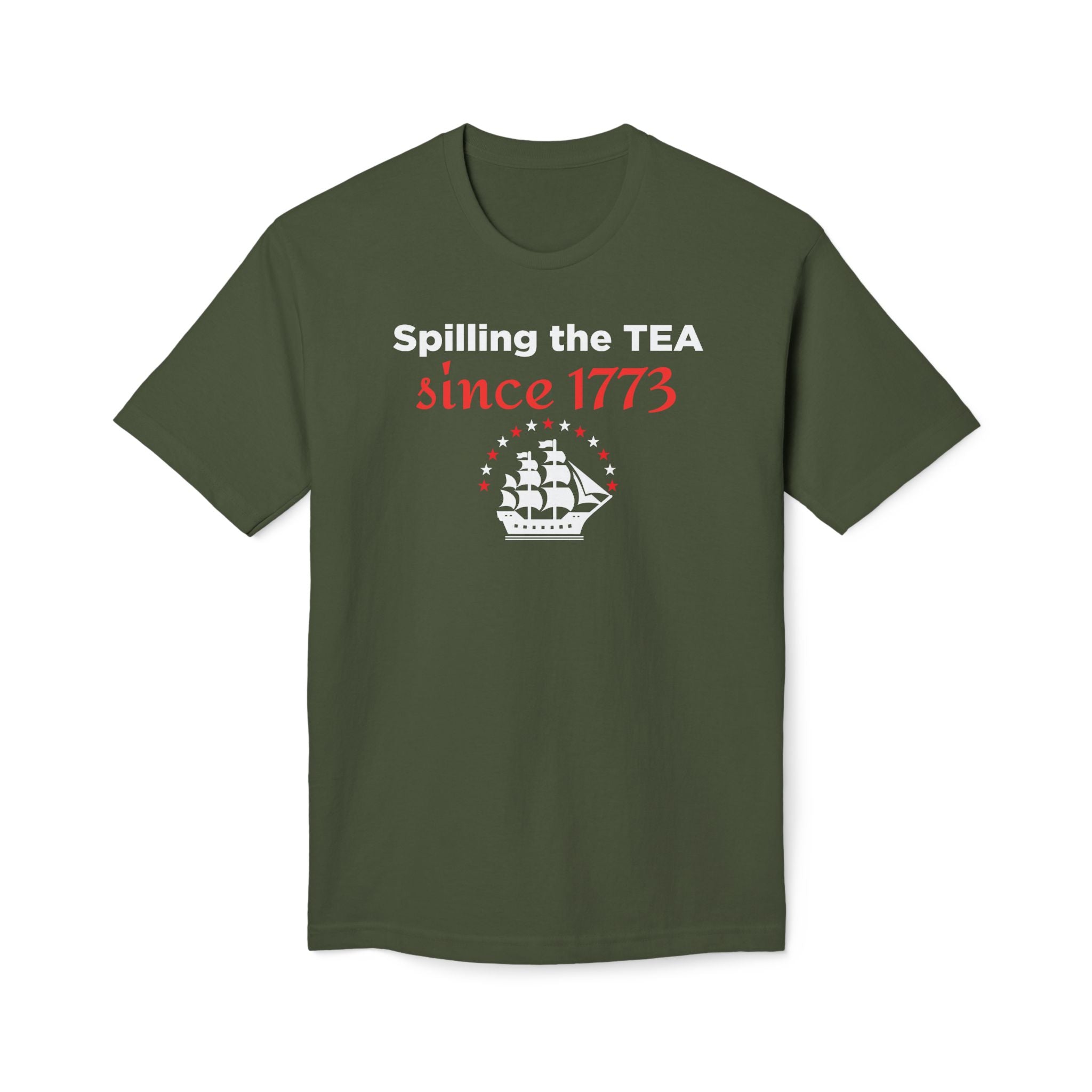 "Spilling the TEA" Tee - Made in USA