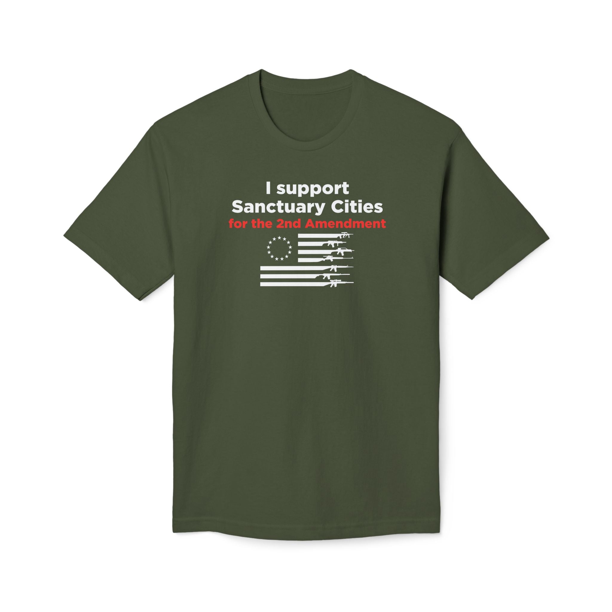 “2A Sanctuary Cities” Tee - Made in USA