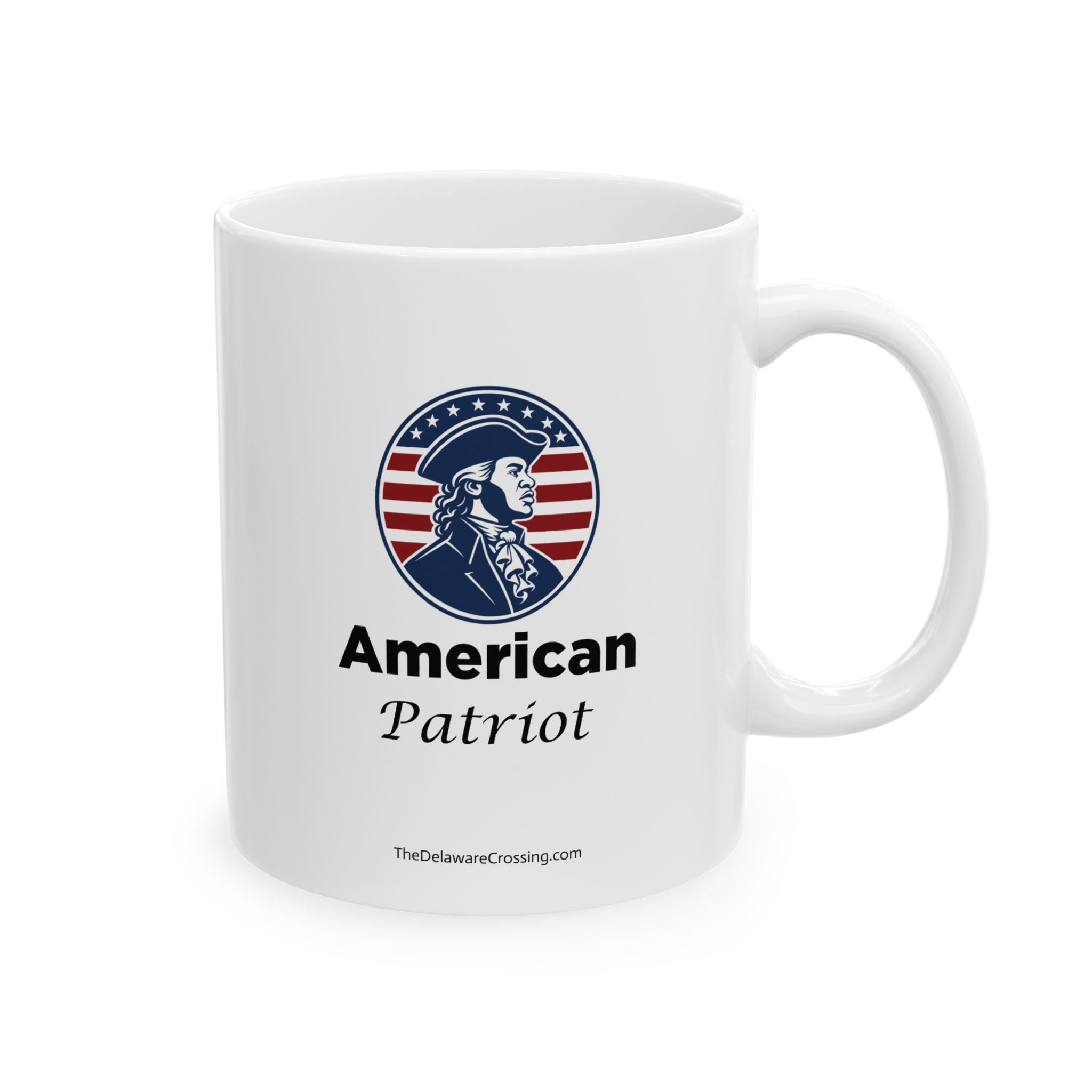 Black American Patriot Ceramic Mug