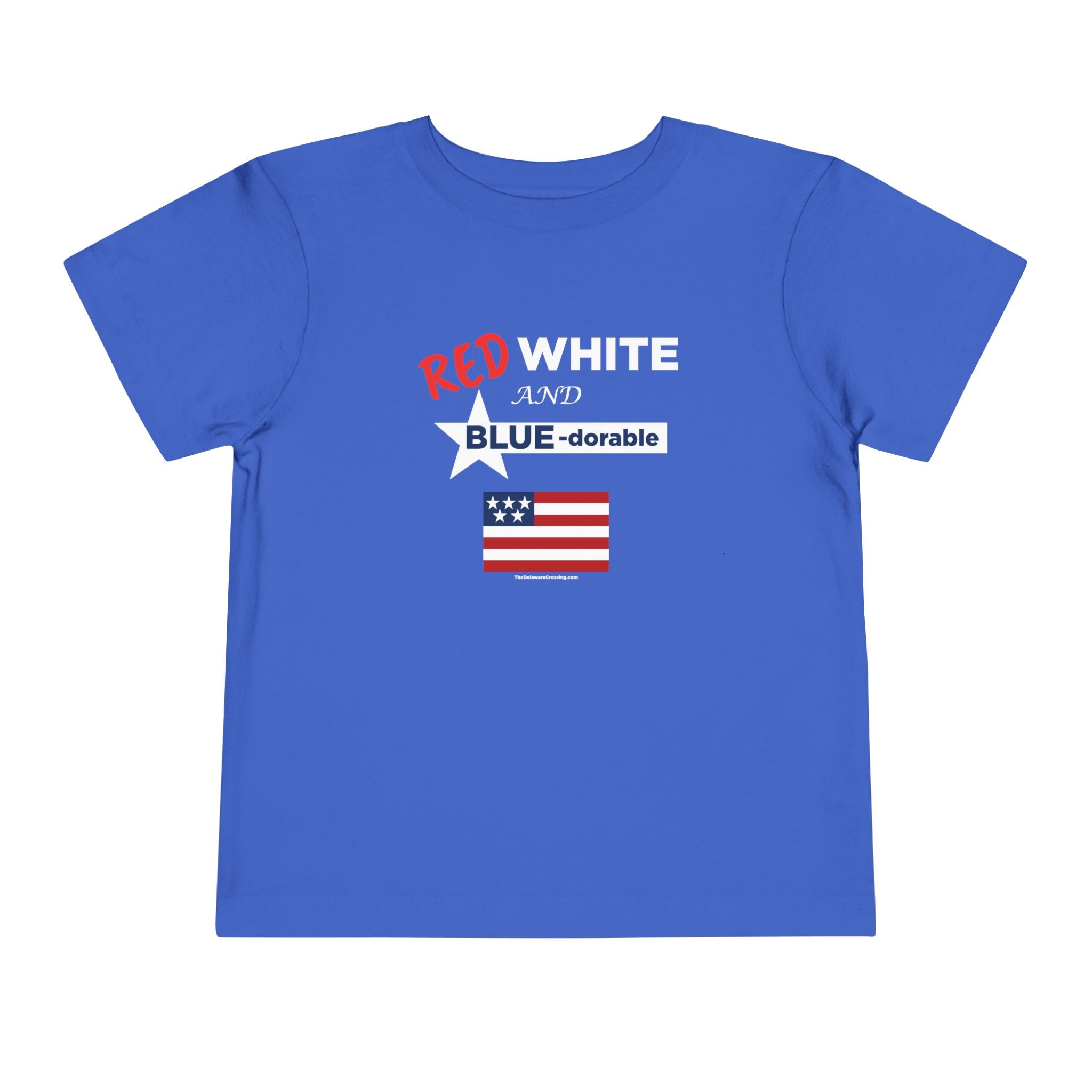 Red, White & Blue-dorable™ Toddler T‑Shirt - Little Patriot Edition